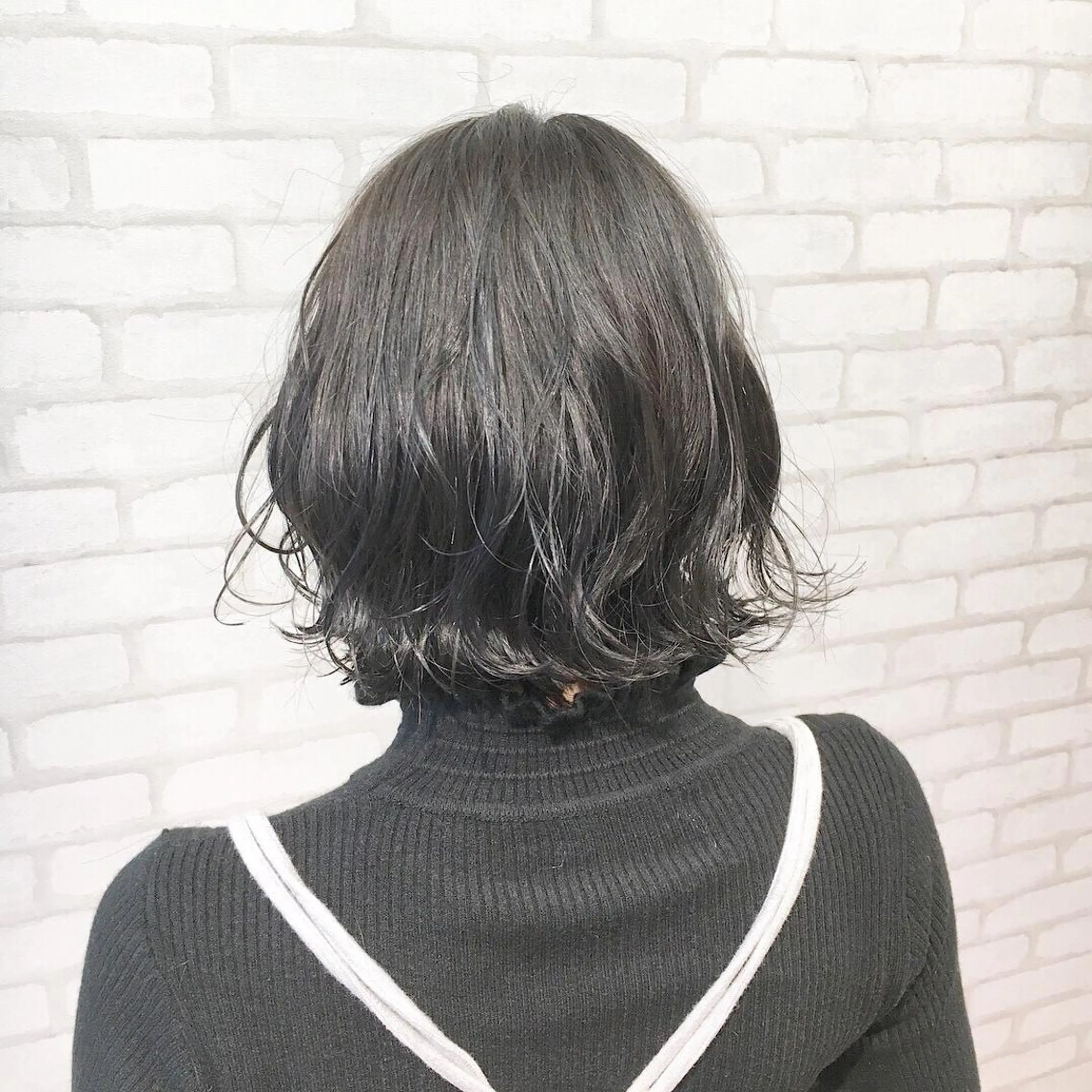 ミディアム ミヤザキ タクトのヘアスタイル