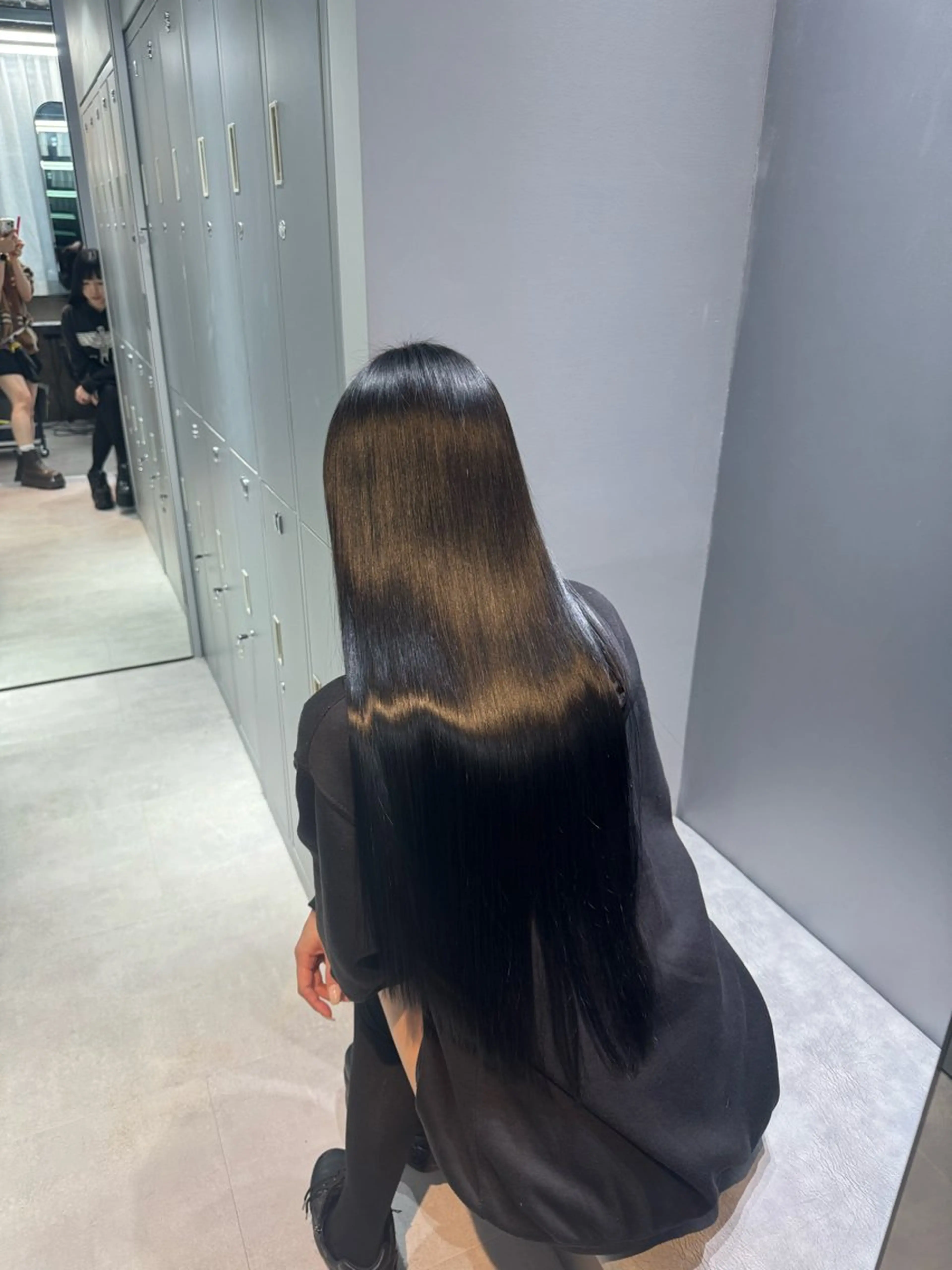 ロング カット ヘアカラー 縮毛矯正 トリートメント 韓国風/髪質改善/ Kiyoraのヘアスタイル