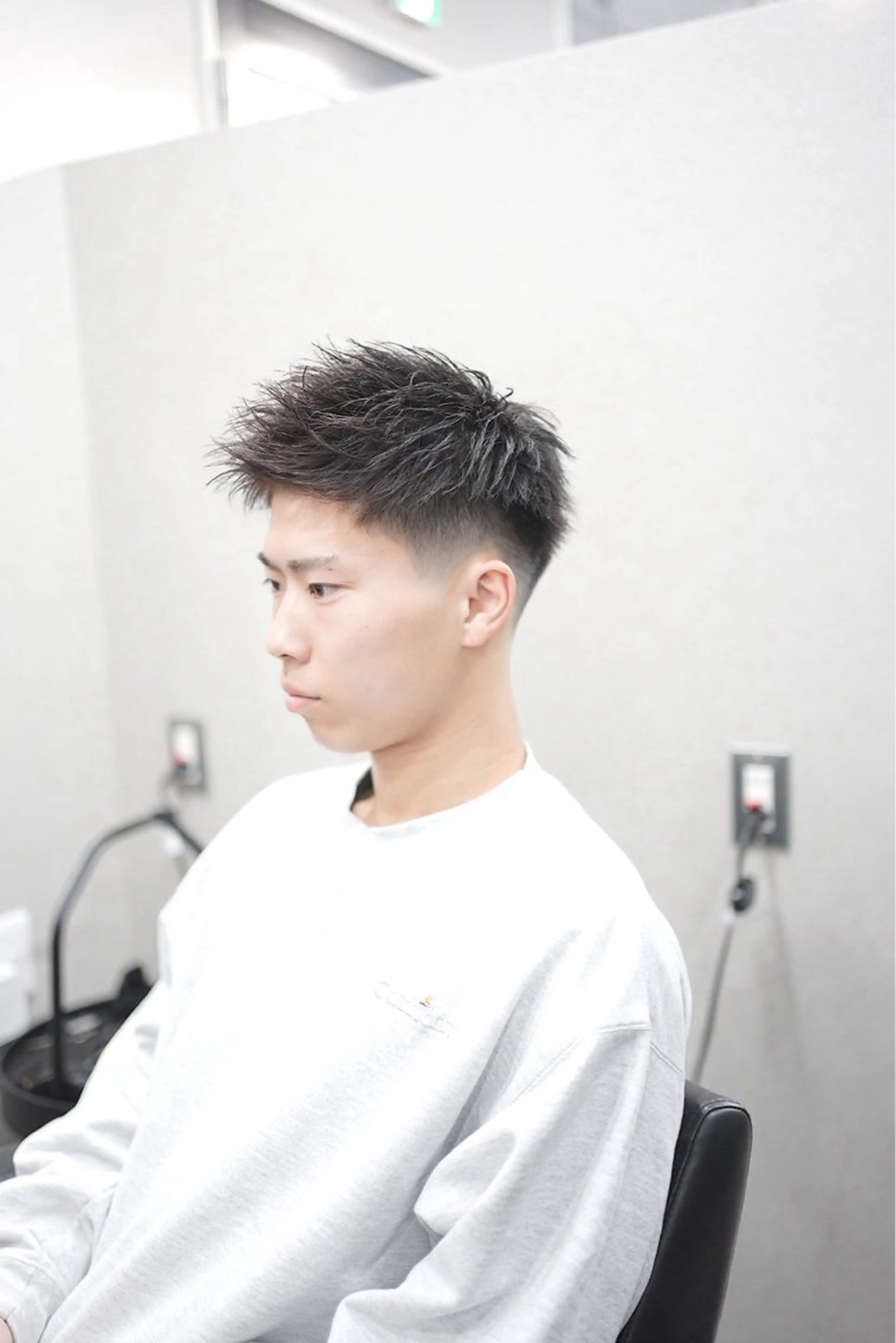 ショート メンズ カット ヘアセット 山口 孔聖のヘアスタイル