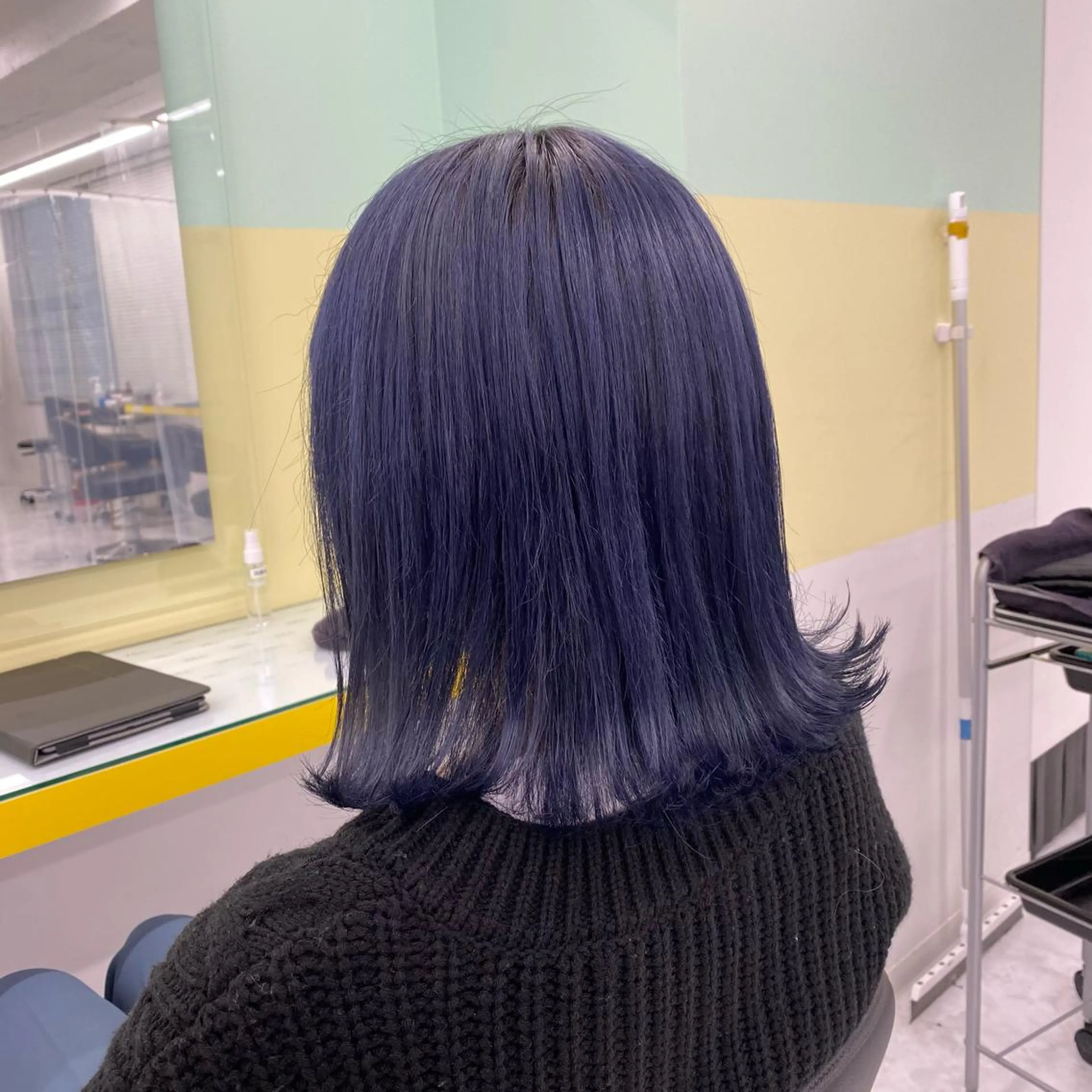 セミロング カラー ヘアアレンジ ヘアカラー トリートメント GOTODAY shair salon 横浜mare店所属・透明感抜群カラー mai🍑♡のヘアスタイル
