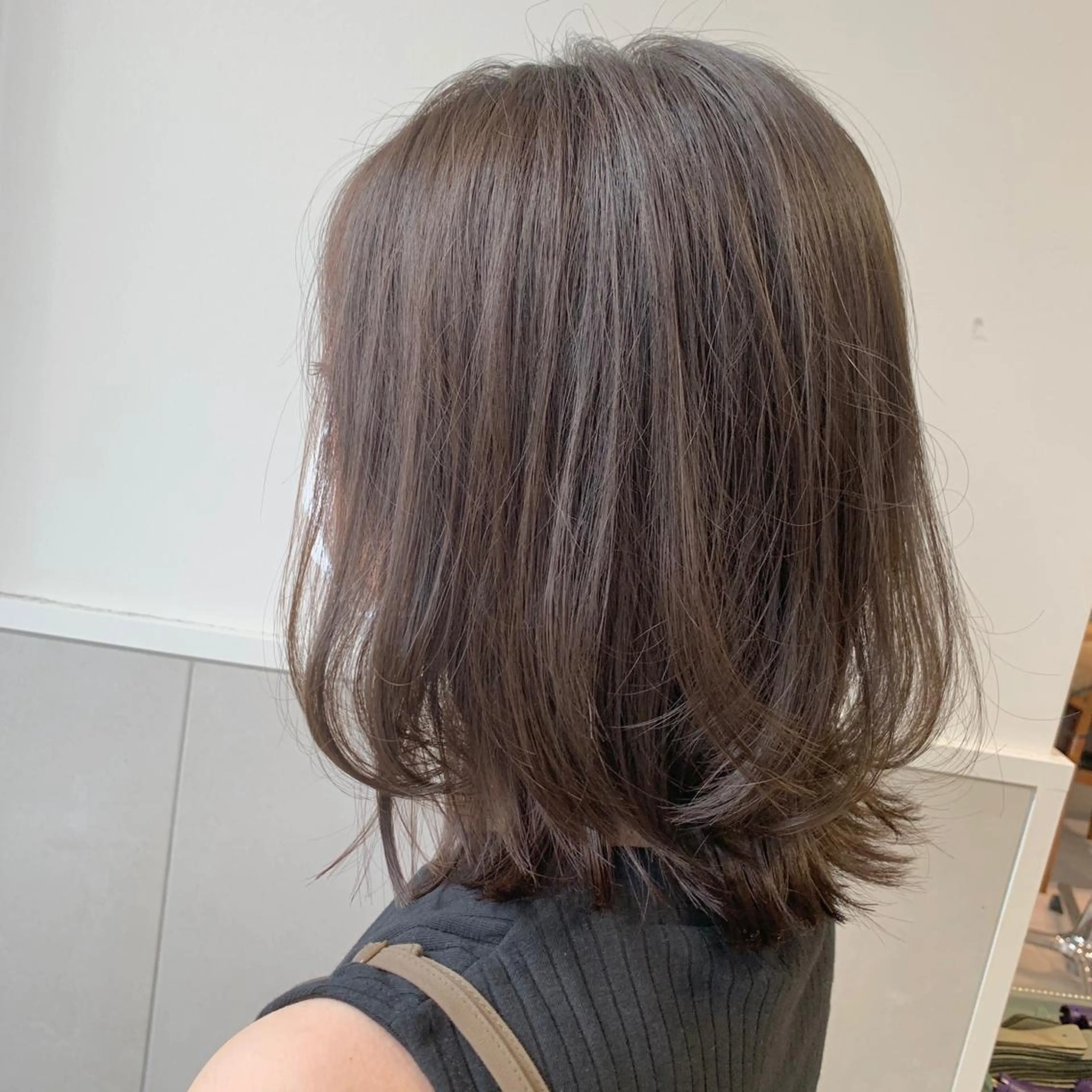 ミディアム カラー ヘアカラー トリートメント 髪質改善period.所属・いしかわまい🎀 髪質改善特価サロンのヘアスタイル