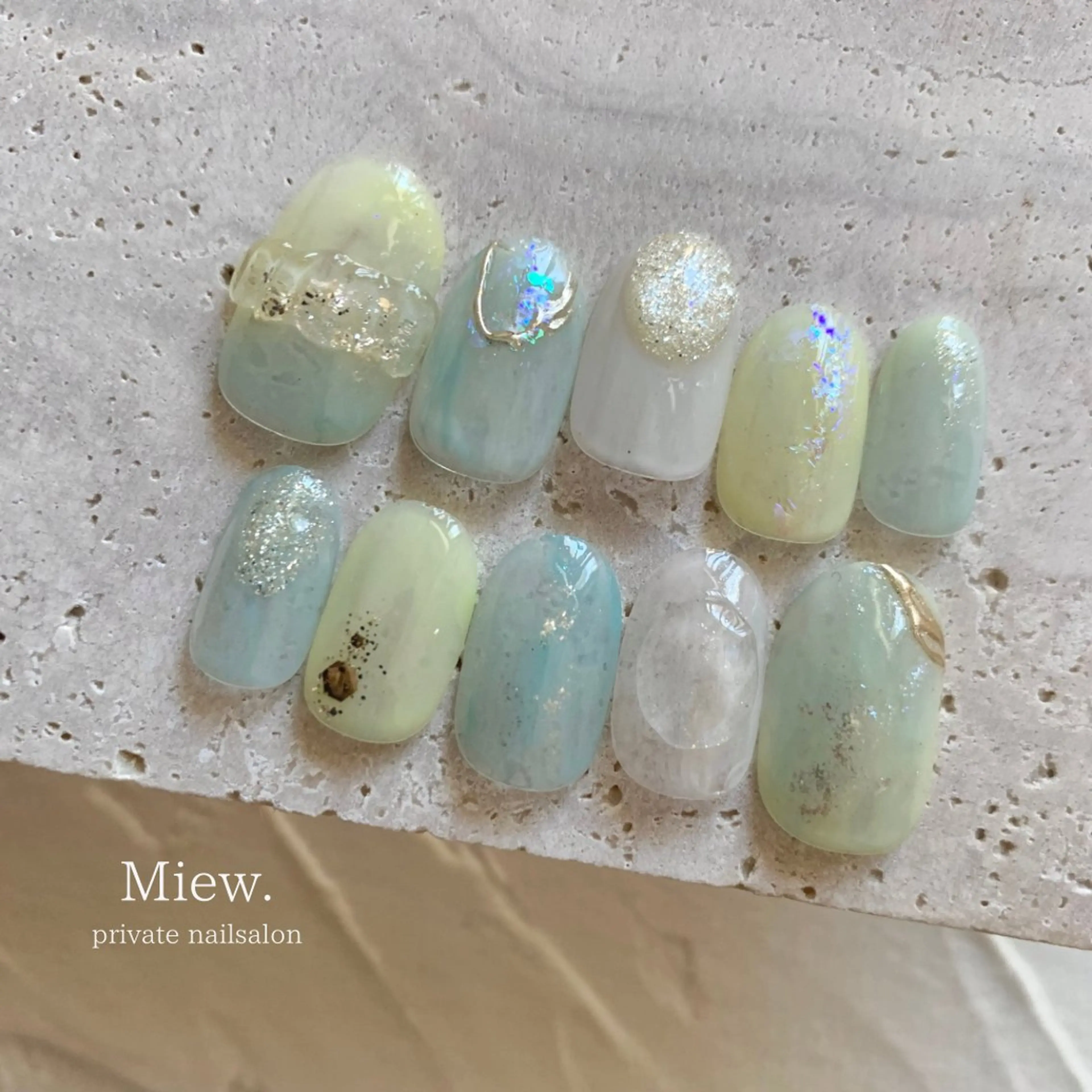 ネイル ハンドネイル Mina🫧 【Miew.】のネイルデザイン