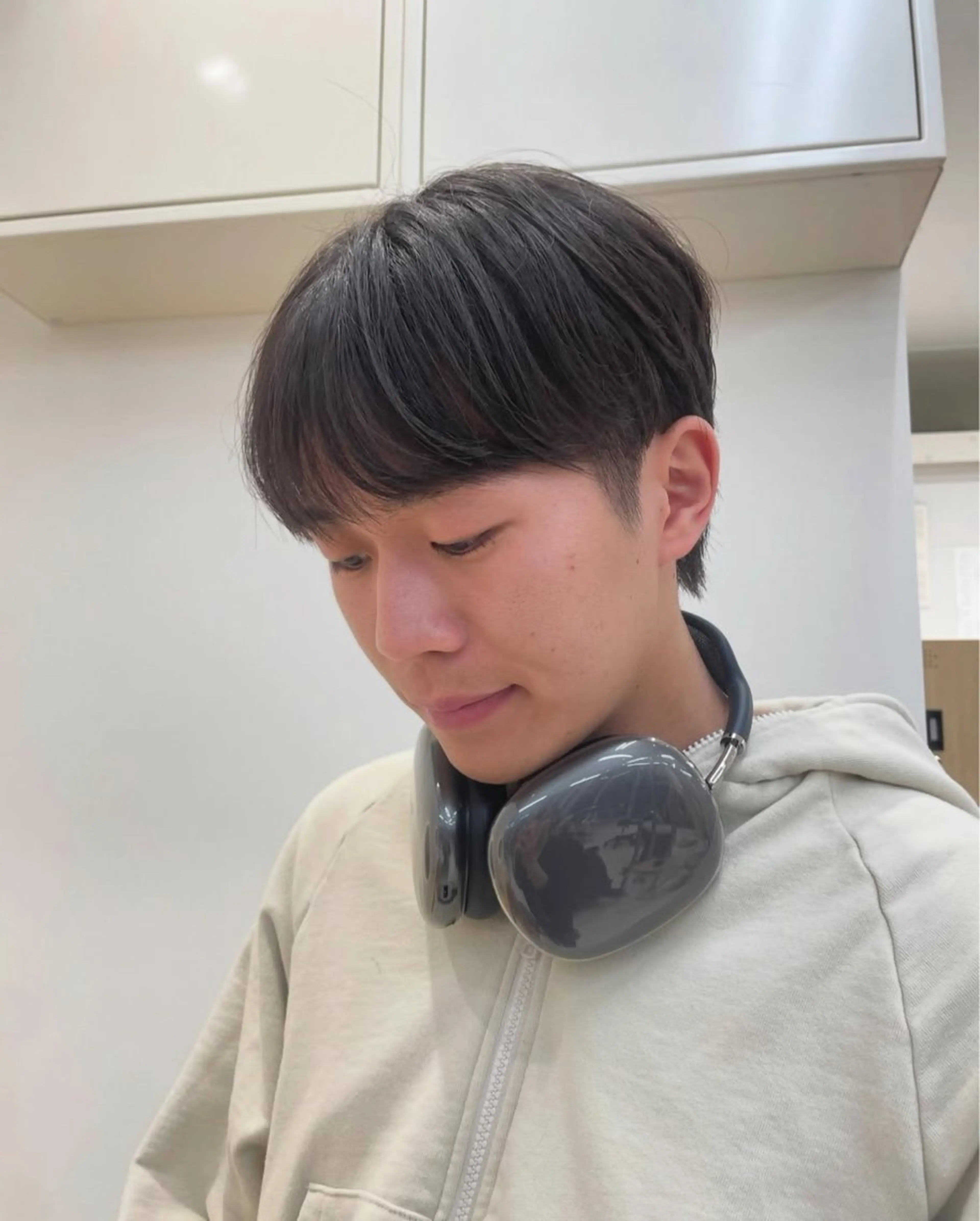 メンズ マッシュ カット hana✂︎メンズ ニュアンスパーマのヘアスタイル
