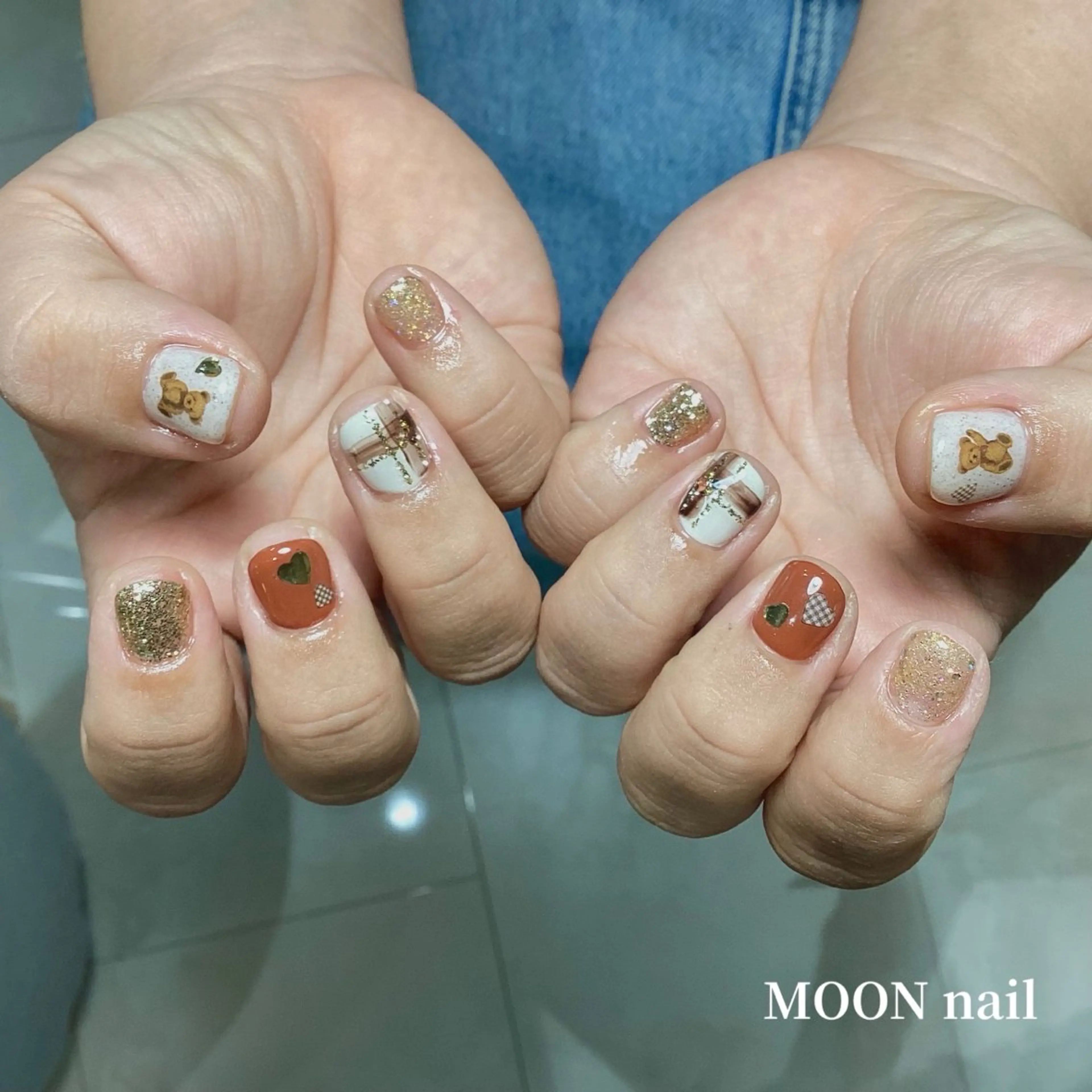 ネイル ハンドネイル 浦添 MOON  nailのネイルデザイン