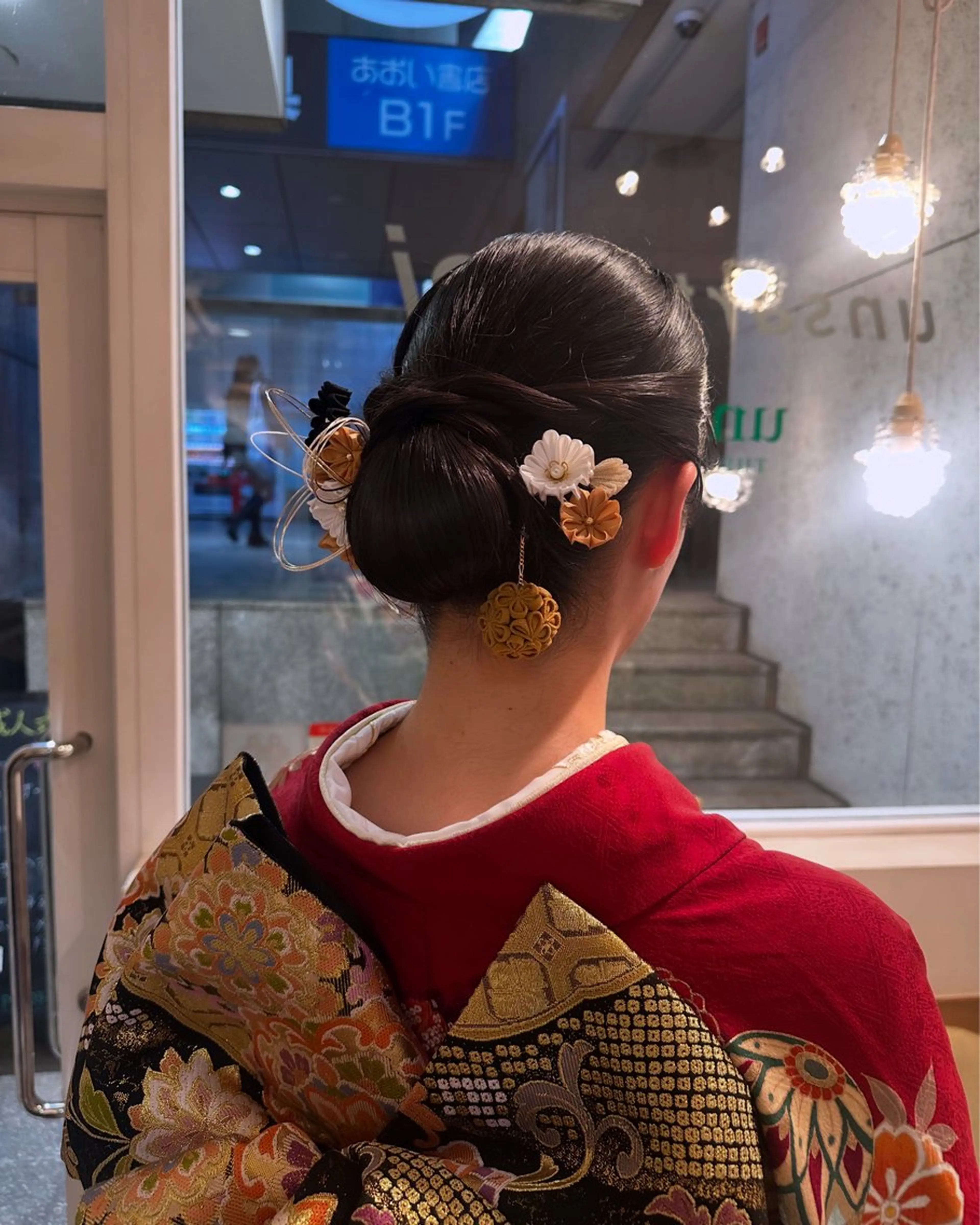 セミロング 卒業式のヘアスタイル unsarto poi所属・柳澤きょうこ/ボブ 髪質改善/ヘアセットのヘアスタイル