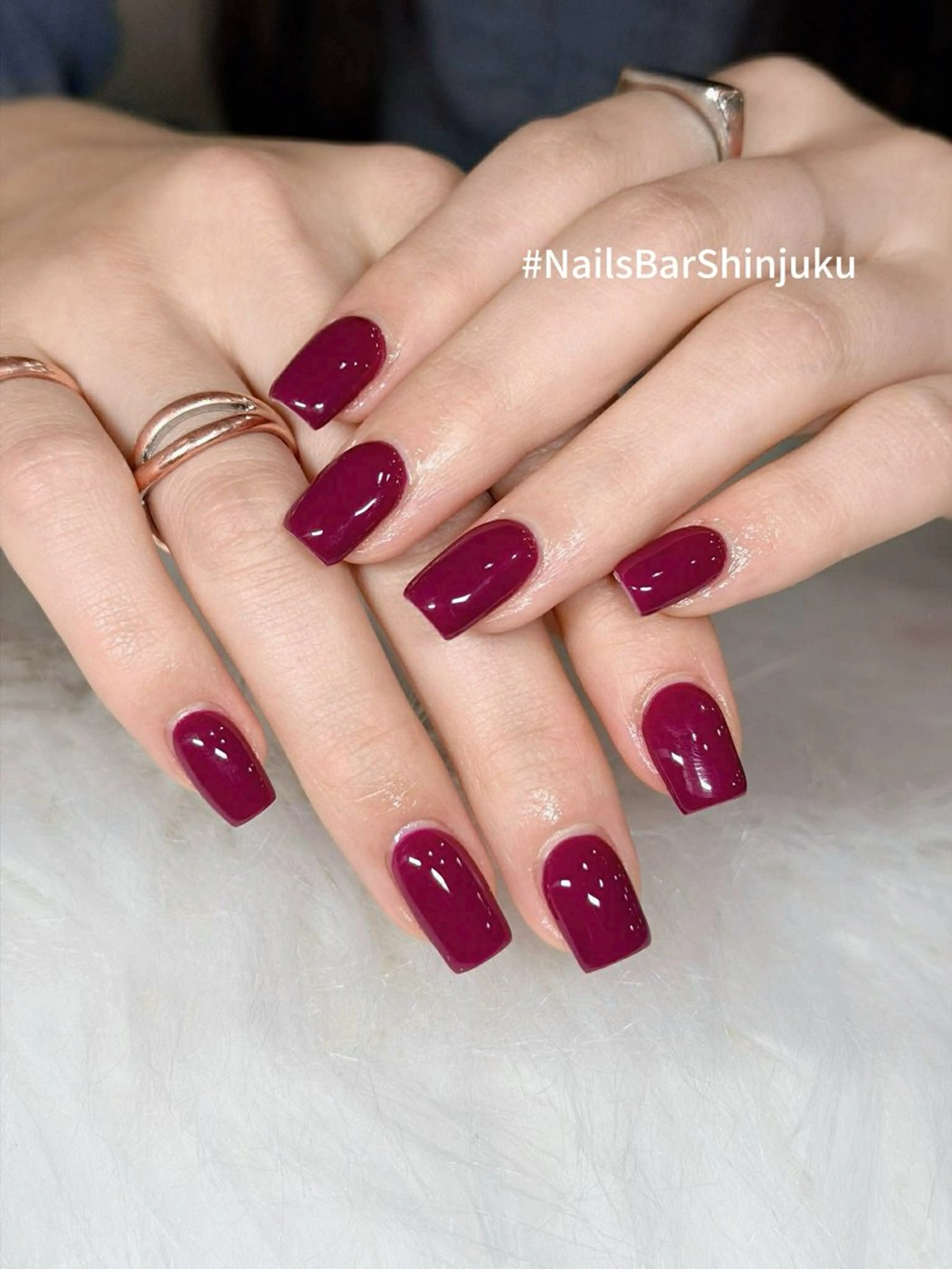 ネイル 長さ出し フレンチネイル ジェルネイル 韓国ネイル ロングネイル NAILS BAR SHINJUKUのネイルデザイン