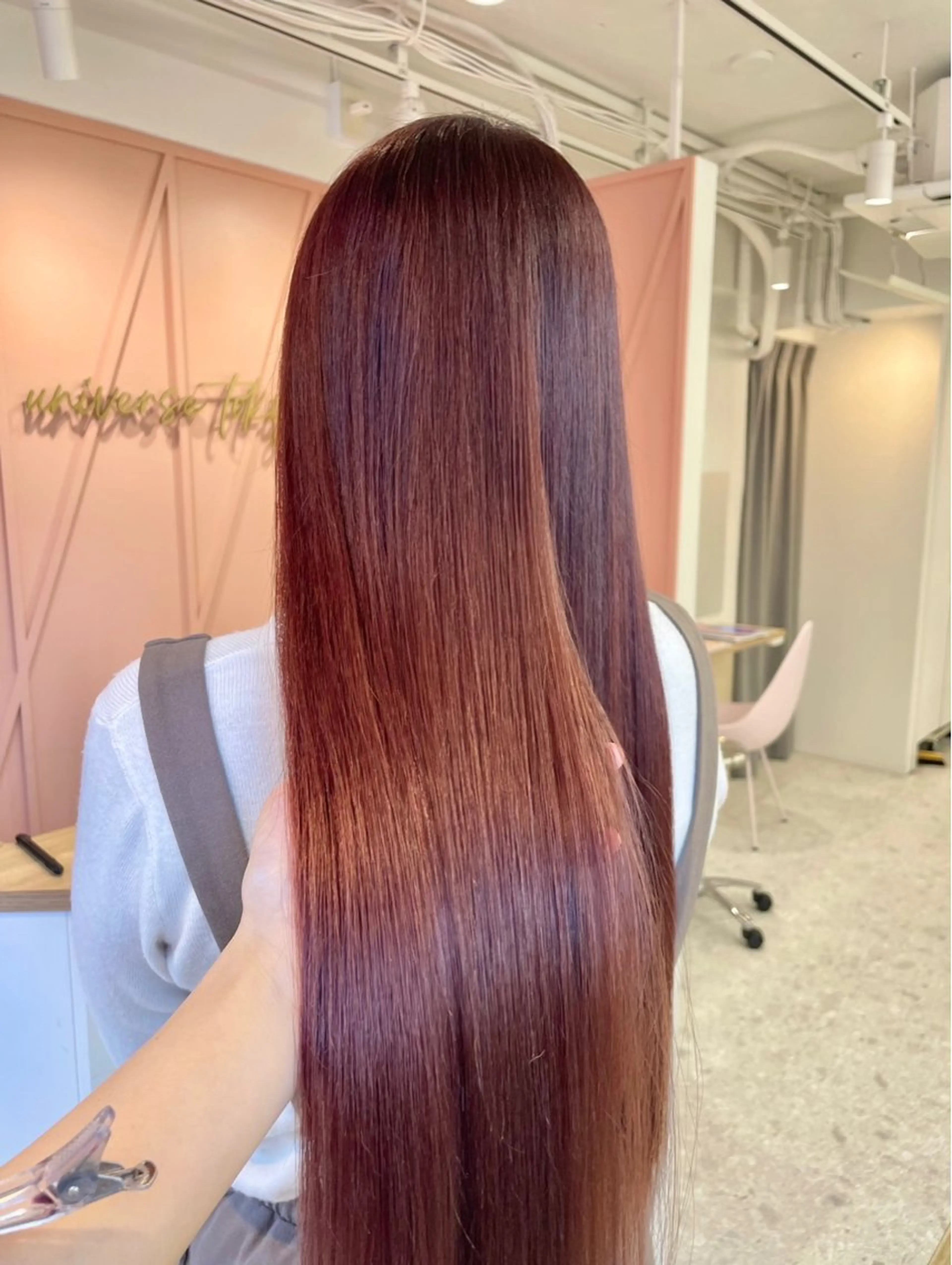 ロング 赤味消しcolor 🌿🤍Ayaのヘアスタイル