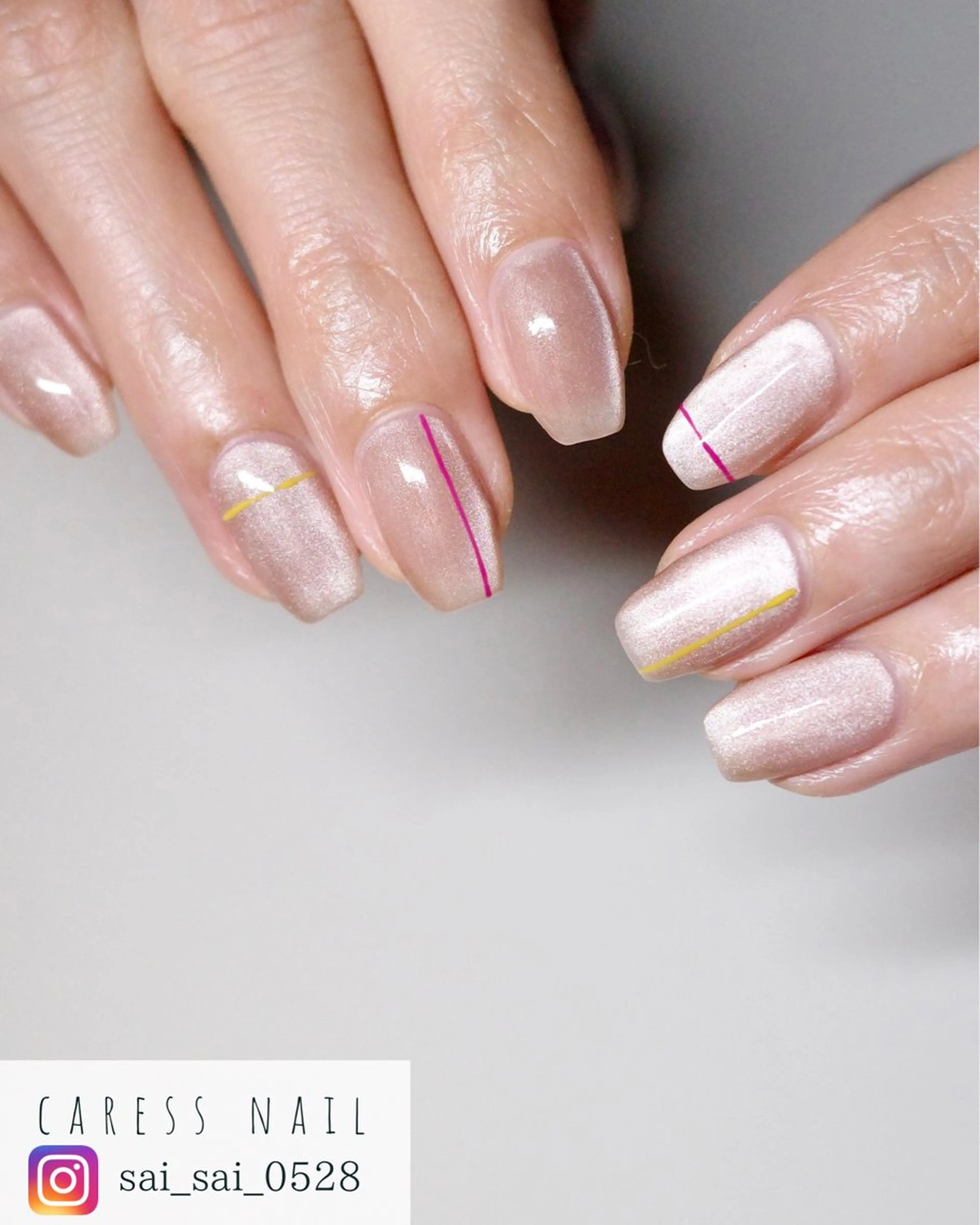 ネイル caress nail カレスネイル 代々木上原所属・カレスネイル さいのネイルデザイン