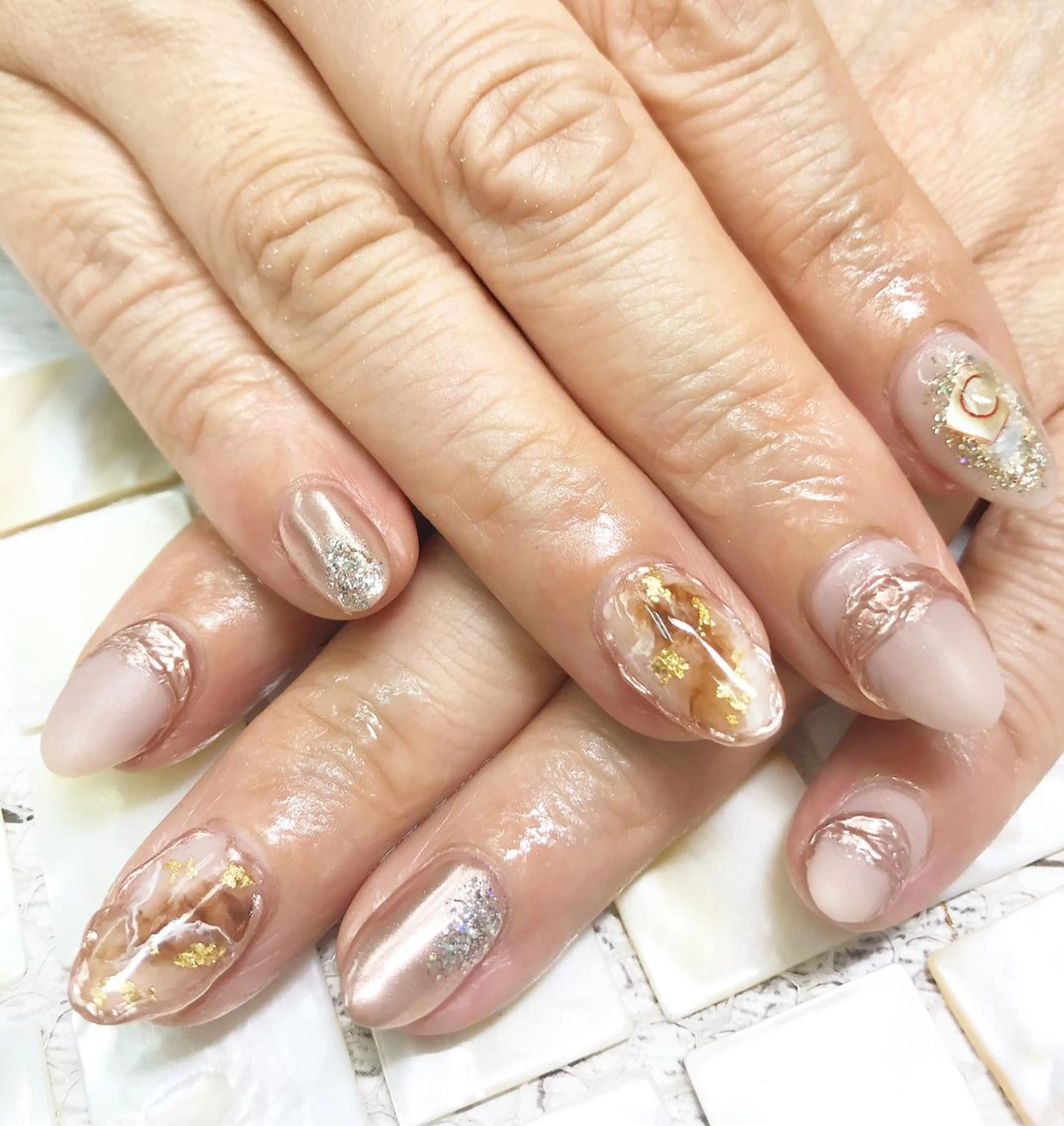 ネイル リラネイル Aikenのネイルデザイン