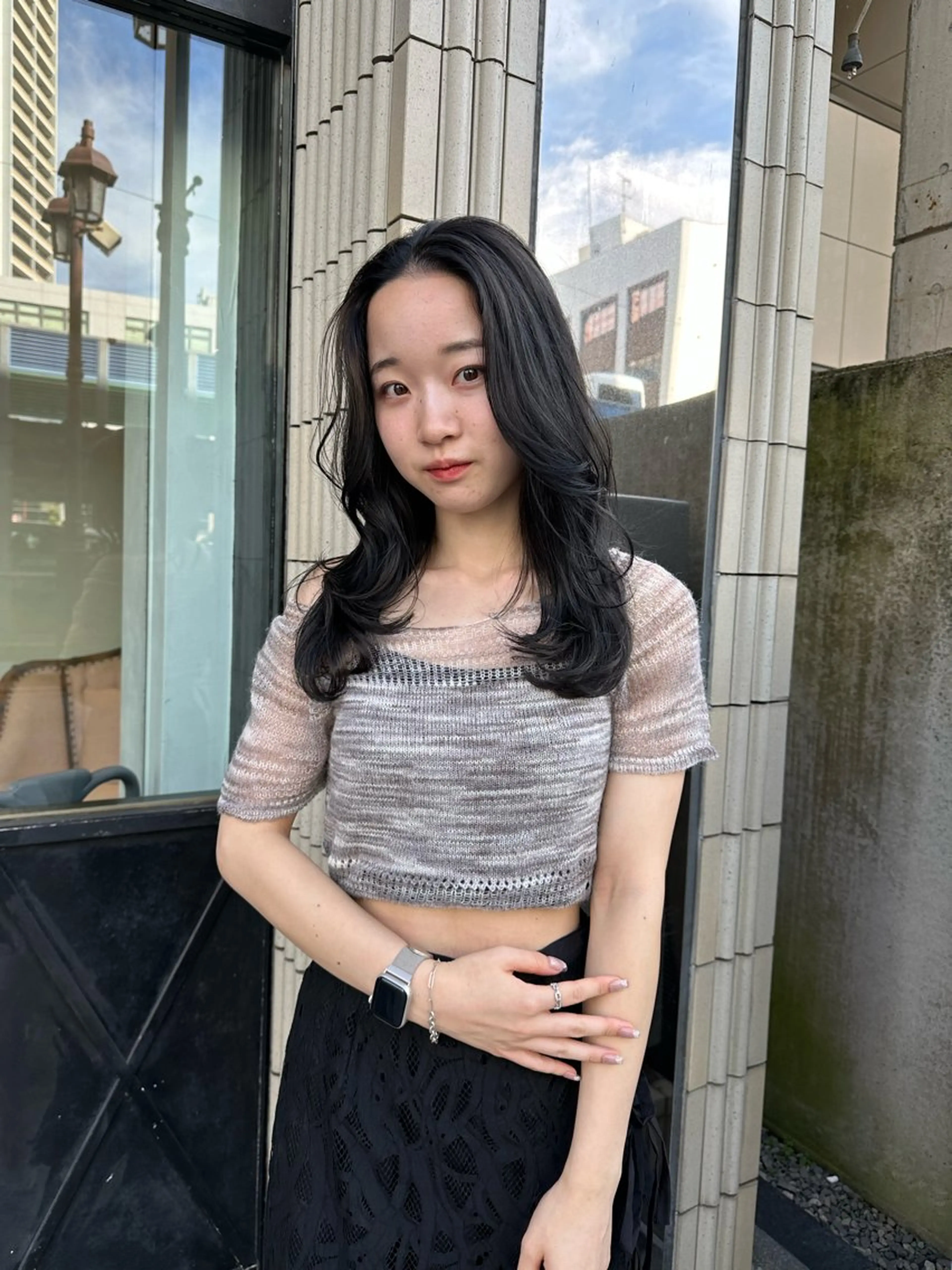 セミロング ショート無料カット 募集🩶narumiのヘアスタイル
