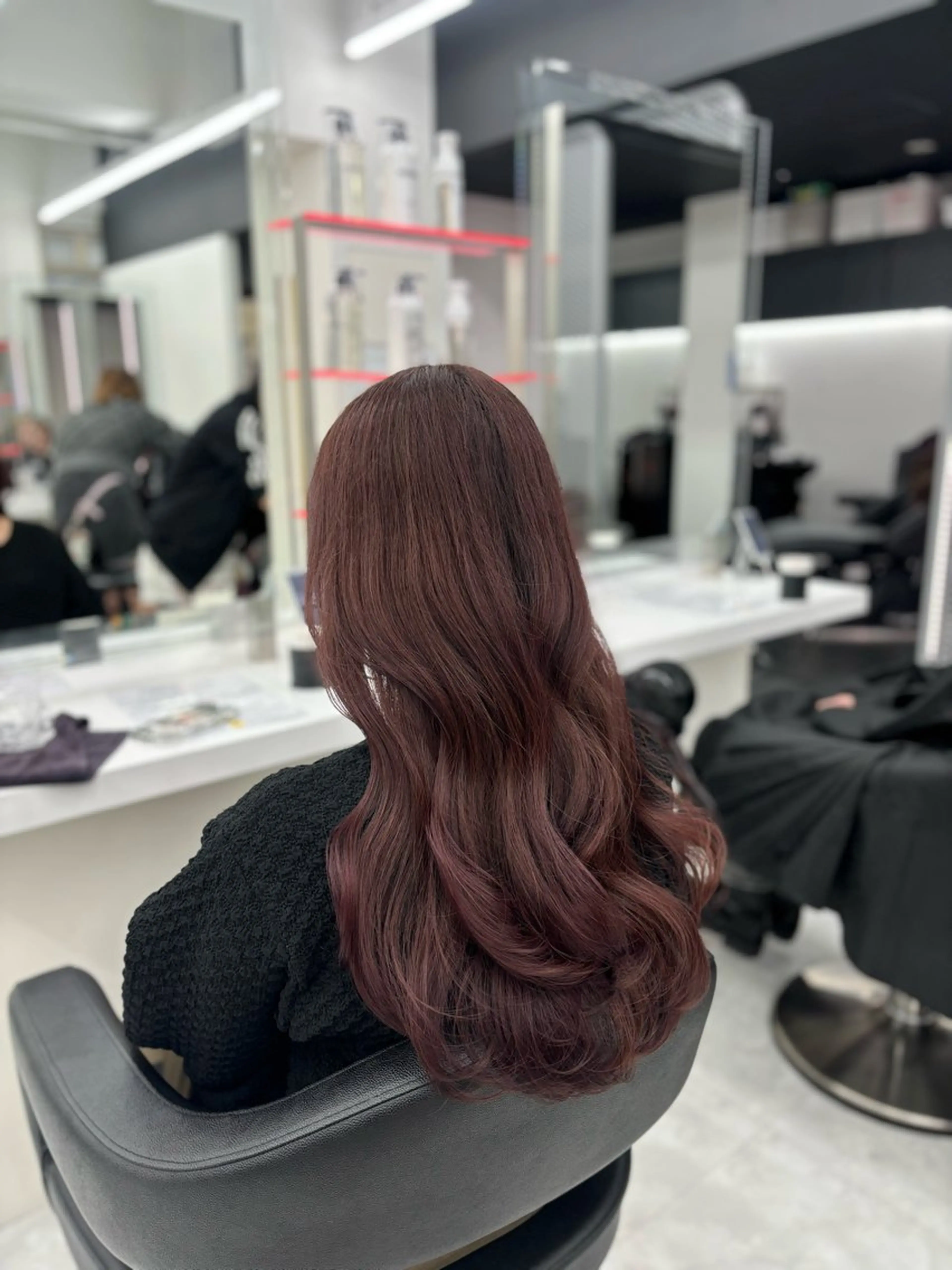ロング カラー 🤍レイヤー/顔周り 暖色hirari🤍のヘアスタイル
