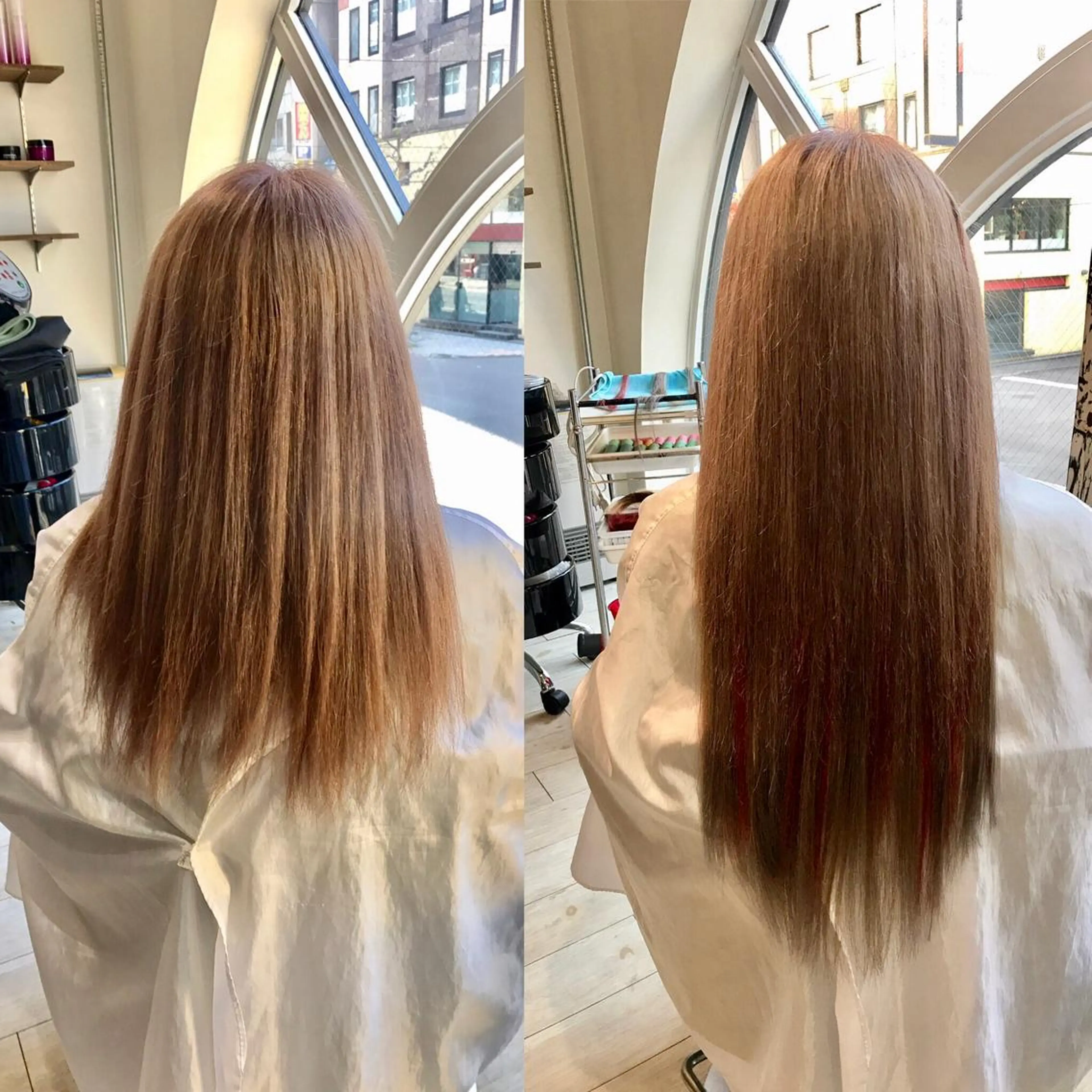 ミディアム カット エクステ Orque 伊藤丈晴のヘアスタイル