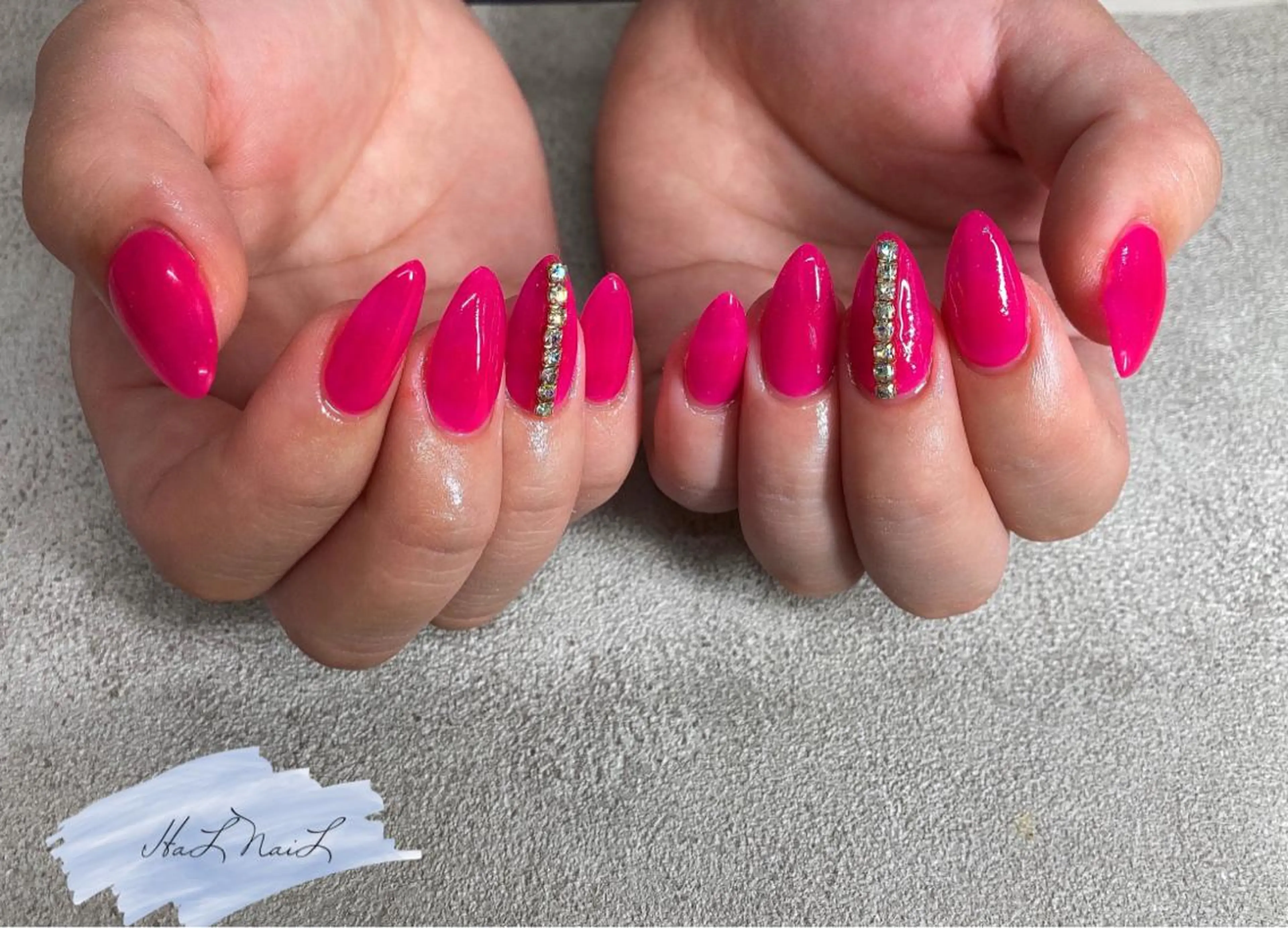 ネイル ワンカラーネイル ハンドネイル HaL NaiLのネイルデザイン