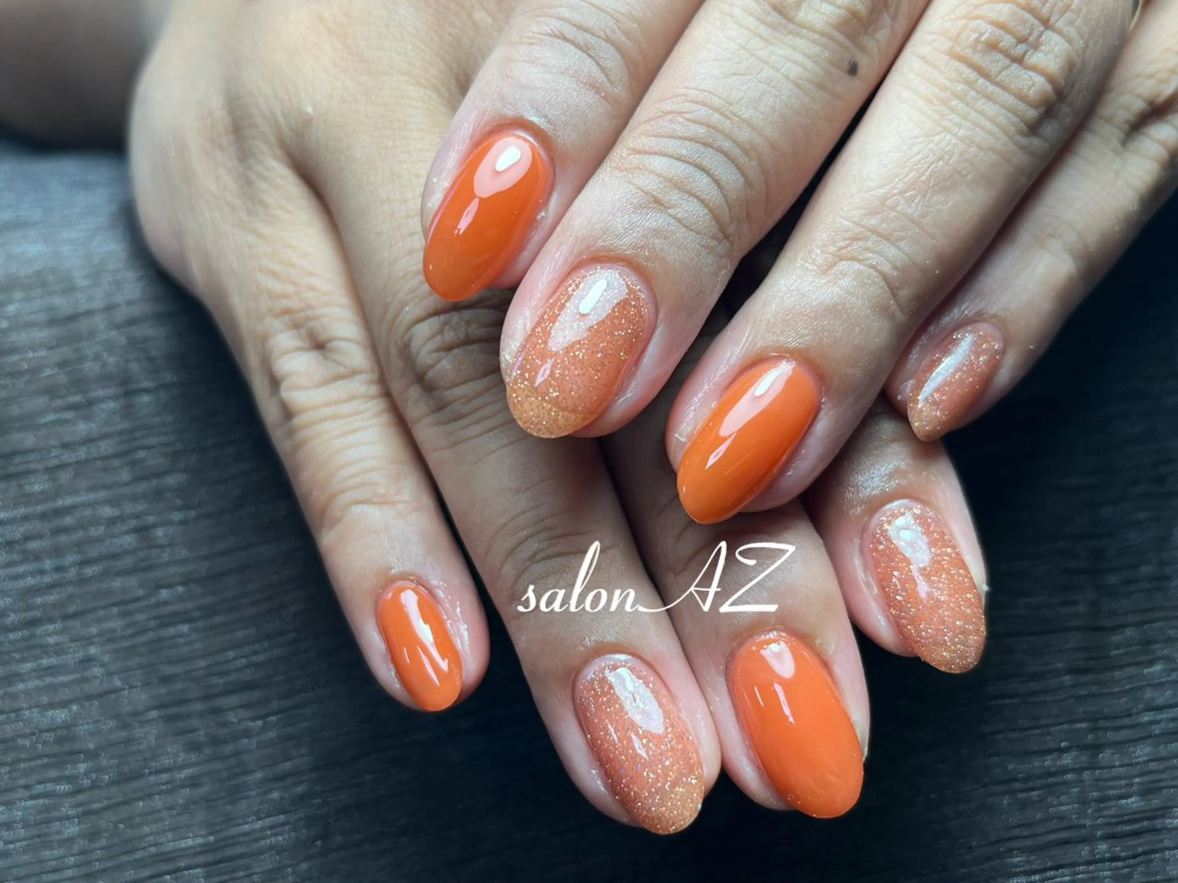 ネイル アートネイル 長さ出し フットネイル フレンチネイル ジェルネイル ハンドネイル salonAZ トップネイリストのネイルデザイン