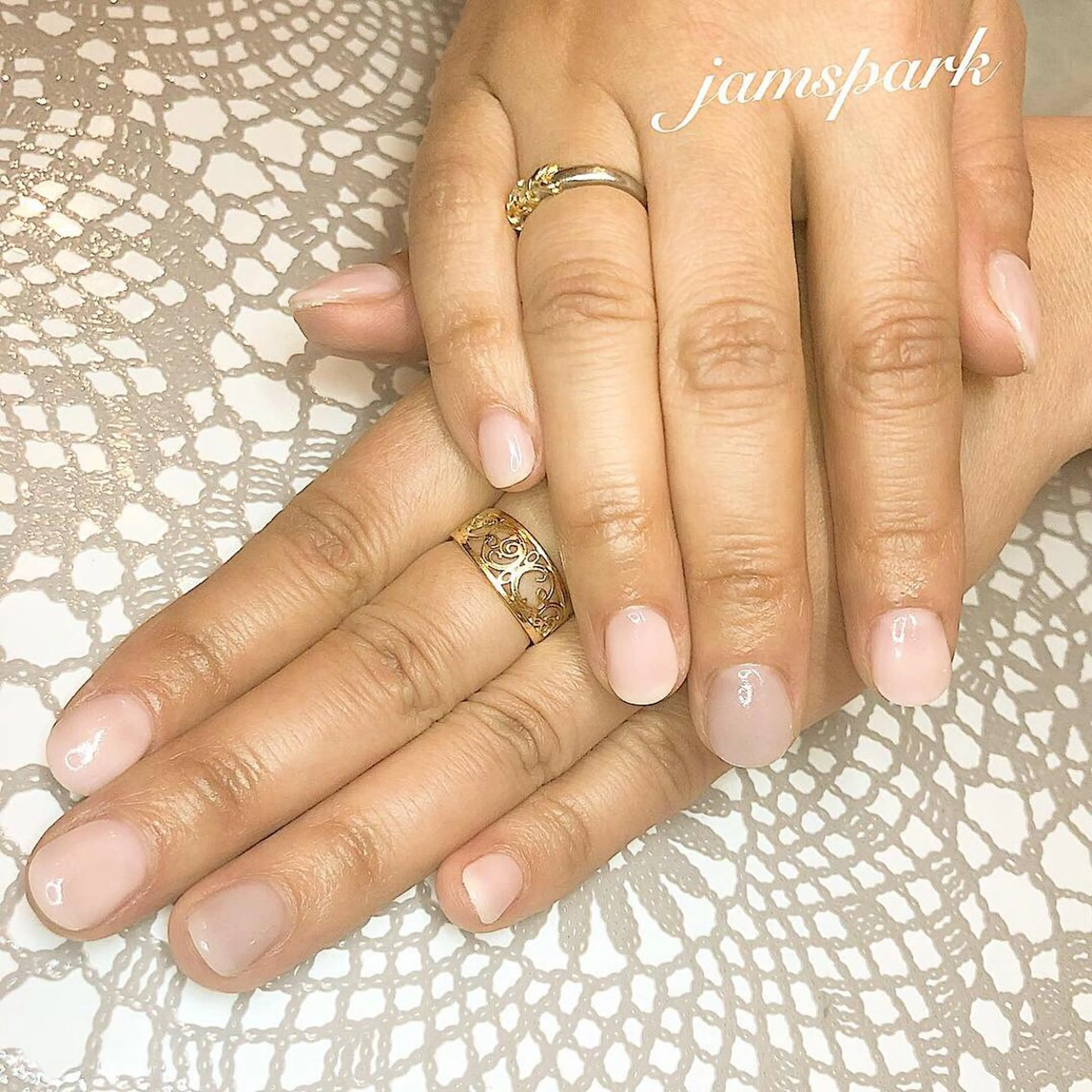 ネイル クリアネイル 入学式 卒業式 オフィスネイル ワンカラーネイル ハンドネイル jamspark ✨のネイルデザイン