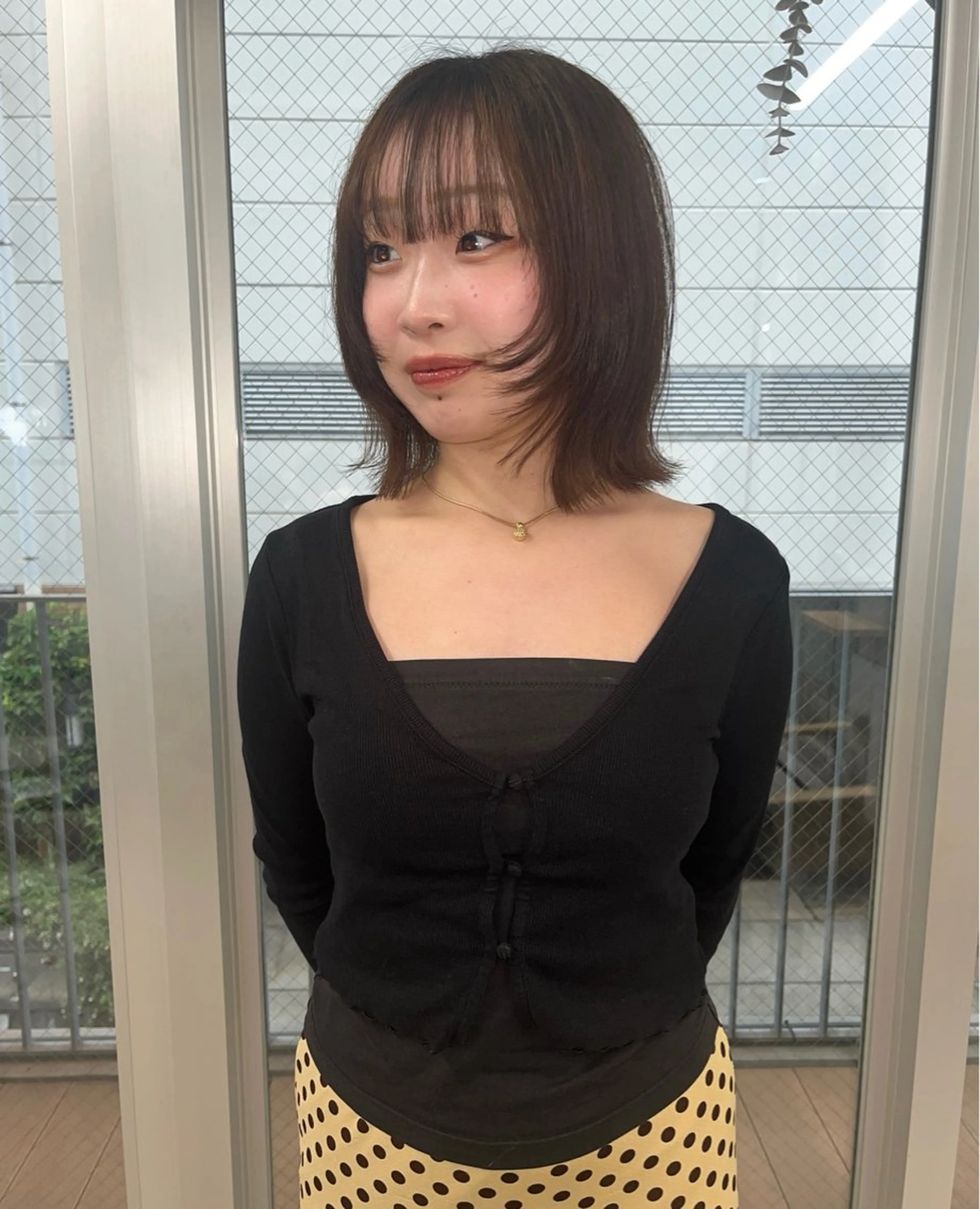 カラー ヘアカラー トリートメント NANA/ 暖色カラー/ボブのヘアスタイル