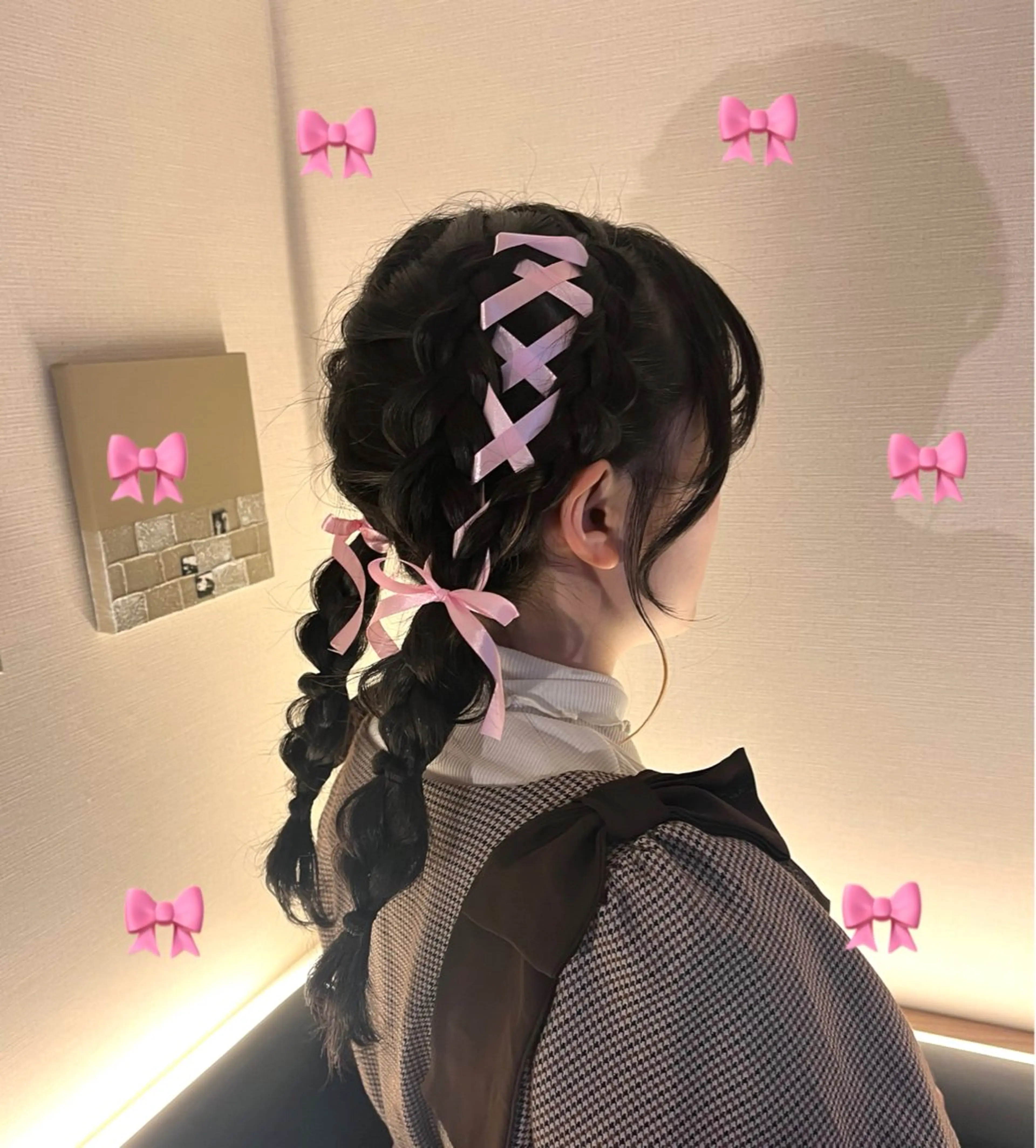 ミディアム 韓国風ヘア ヘアセット 🩵tocca yui🩵のヘアスタイル