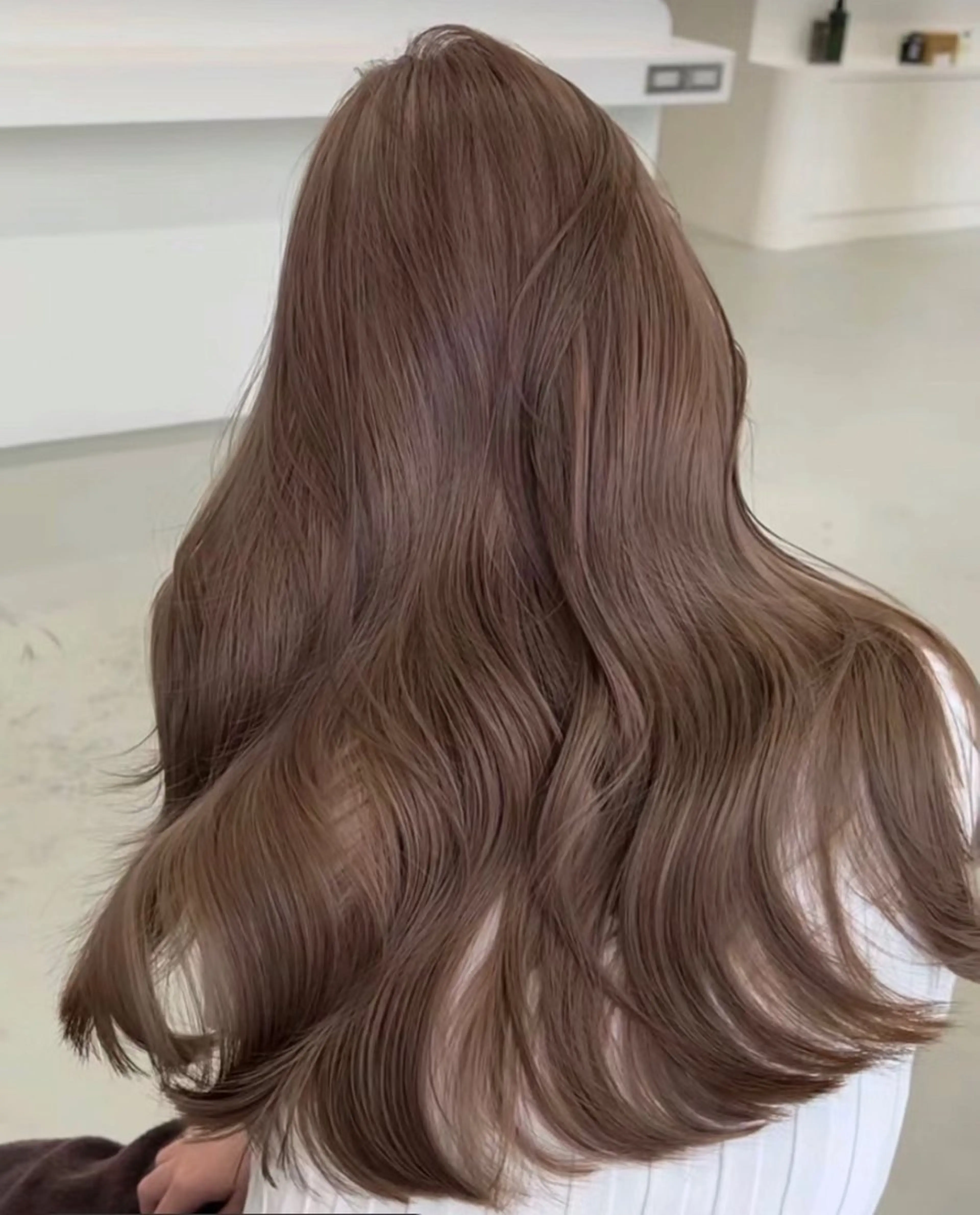 ロング カラー カット ヘアカラー レイヤー/柔色 /saKiのヘアスタイル