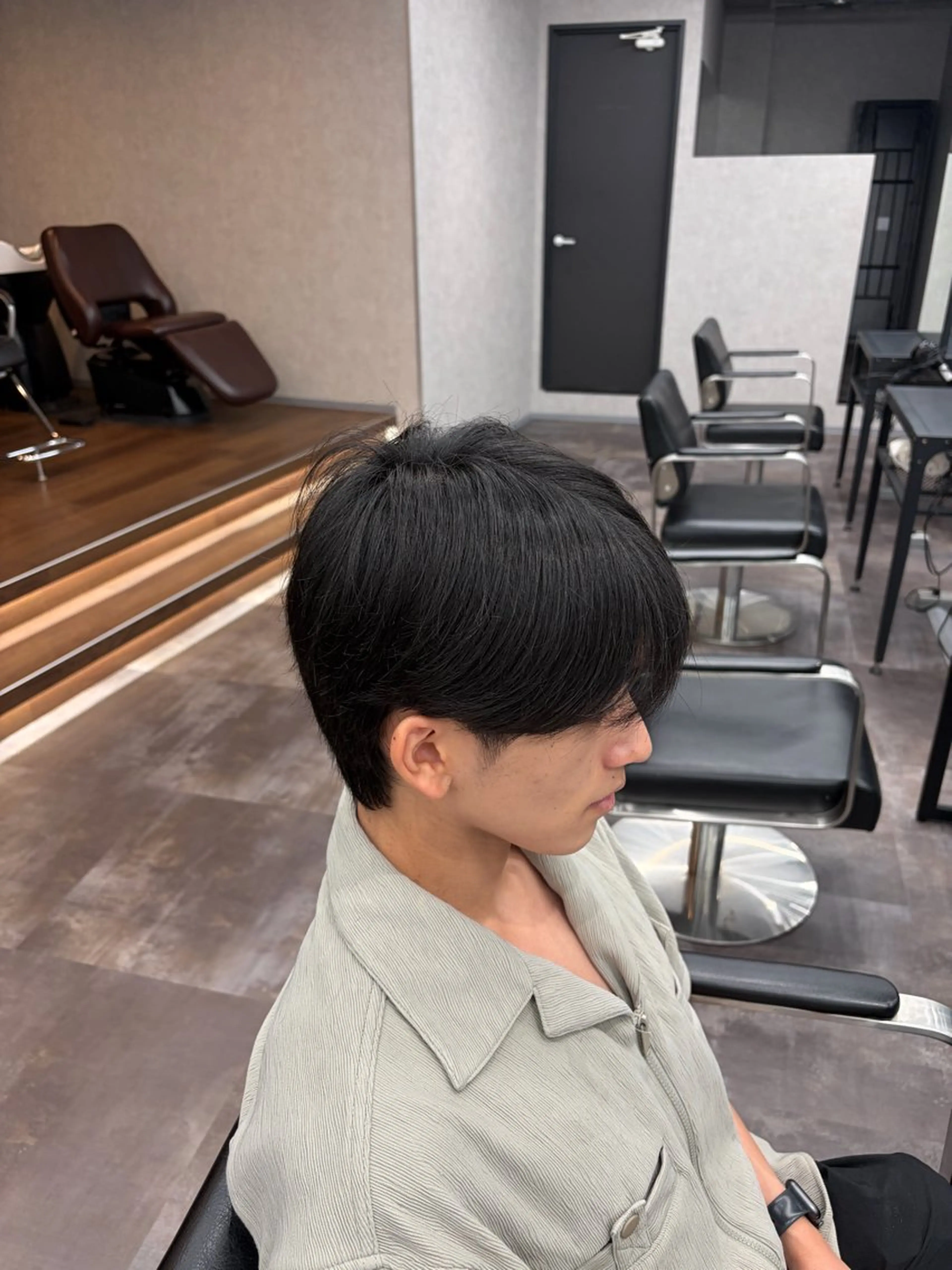 ミディアム メンズ カット メンズ特化🔥　齋藤 航のヘアスタイル