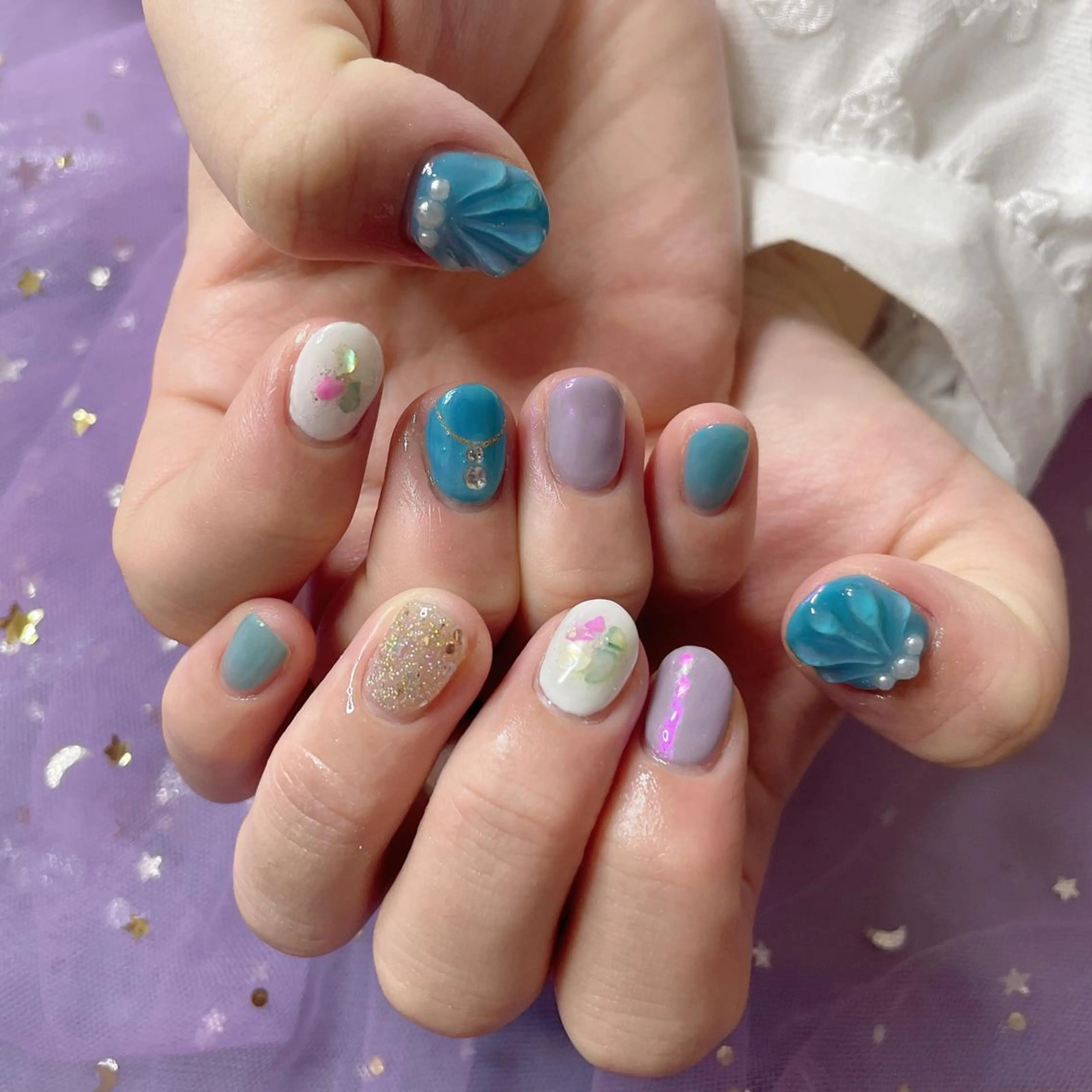 ネイル ラッキー 玲奈のネイルデザイン