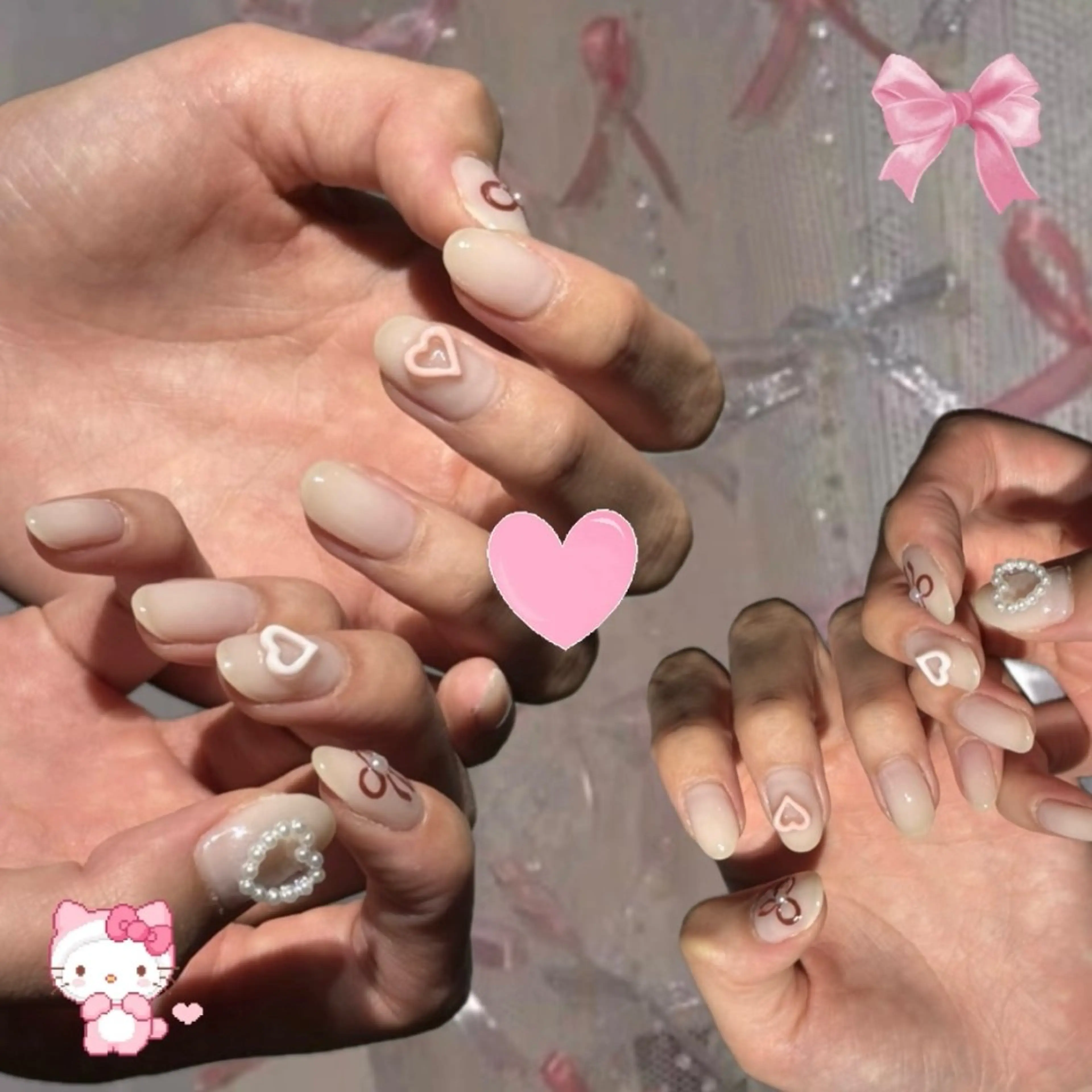 ネイル ハンドネイル 本町NailUsaM imiKEINAのネイルデザイン