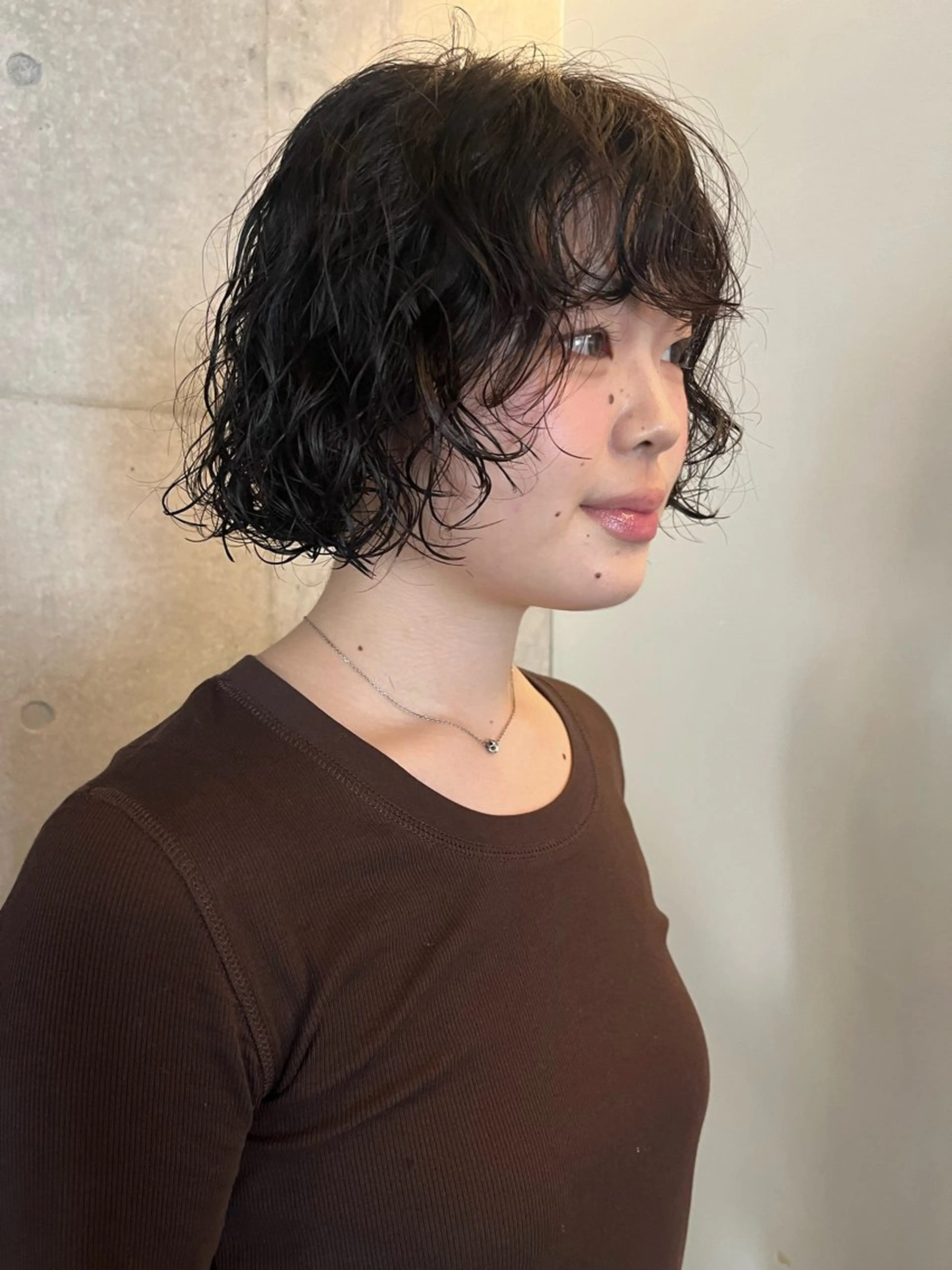ショート ボブ ショートヘア ウルフカット カット パーマ レイヤーカット\ウル フ　chinatsuのヘアスタイル