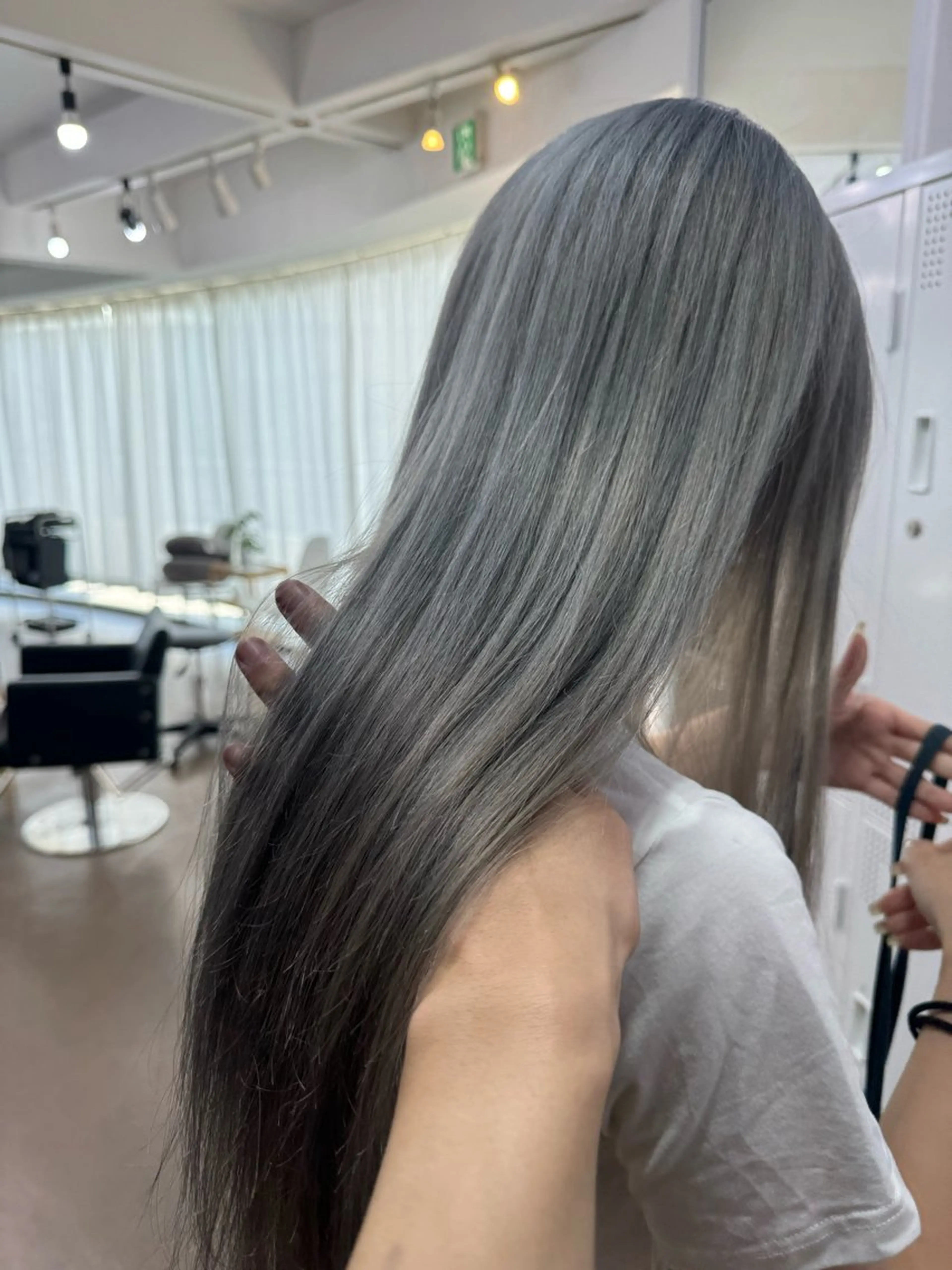 ロング ヘアカラー トリートメント ✂︎透明感カラー特化 /日和優真✂︎のヘアスタイル