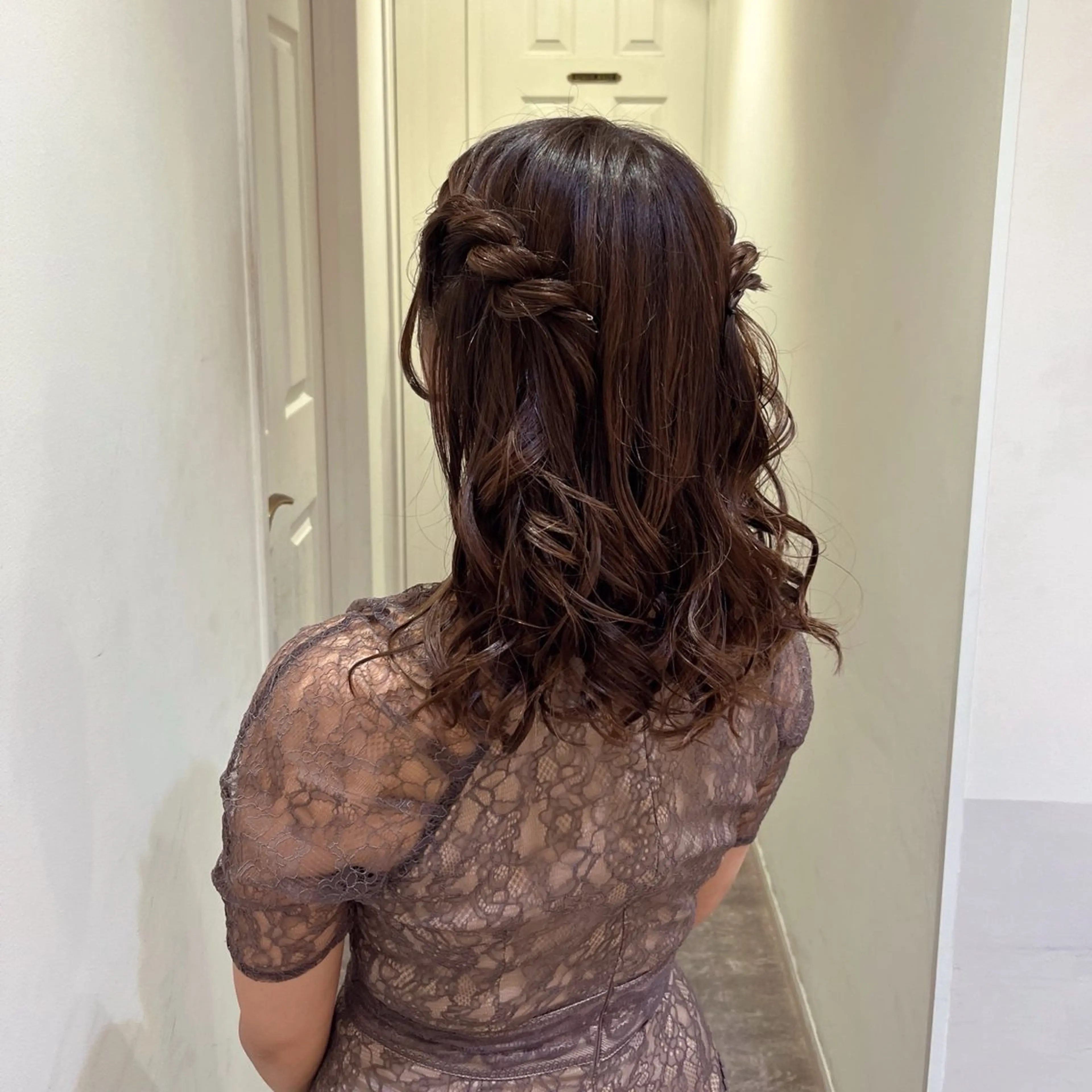 ヘアアレンジ ヘアセット 🎀ツヤカラー🎀 暖色カラー/amiのヘアスタイル