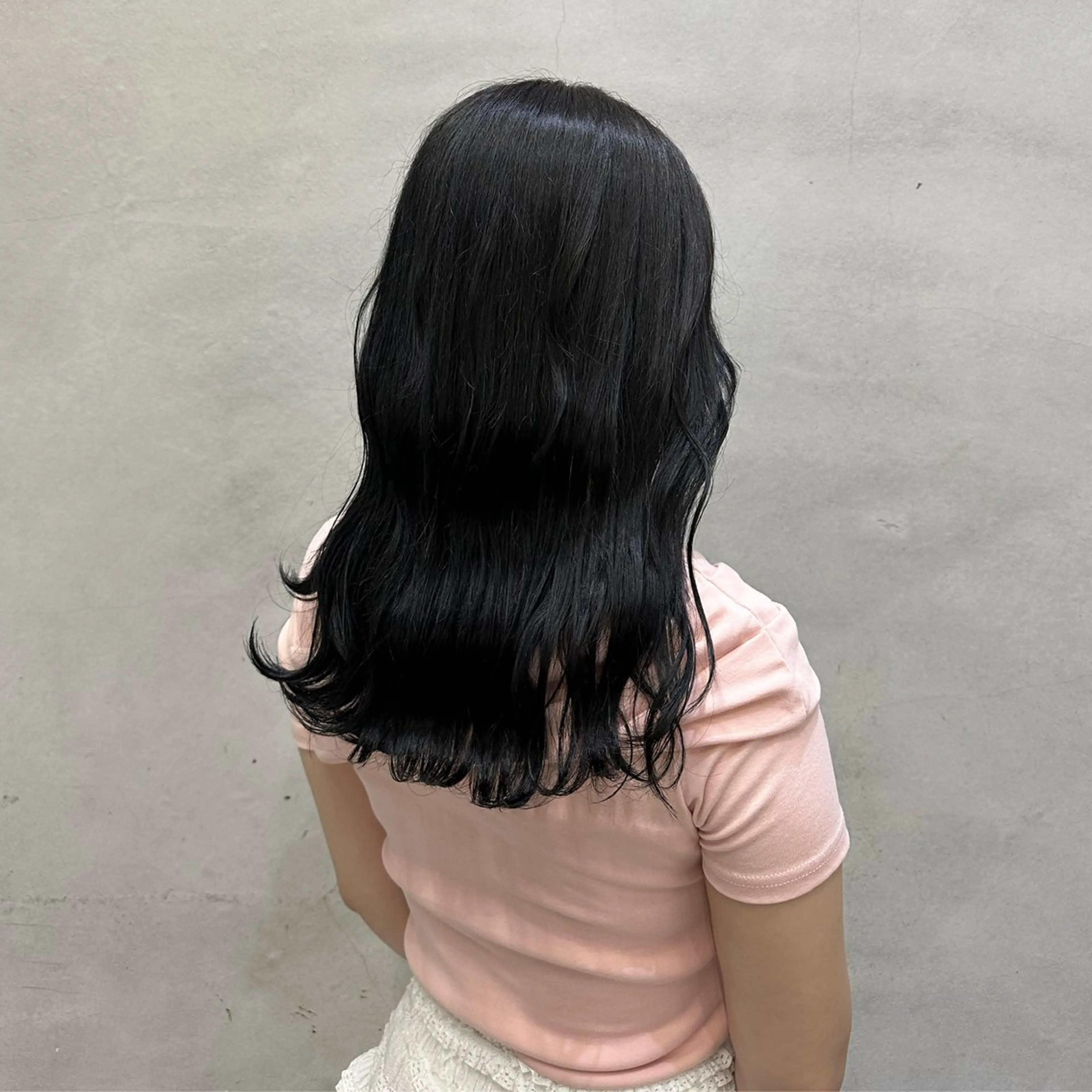 ミディアム カラー MUKU ひかるのヘアスタイル