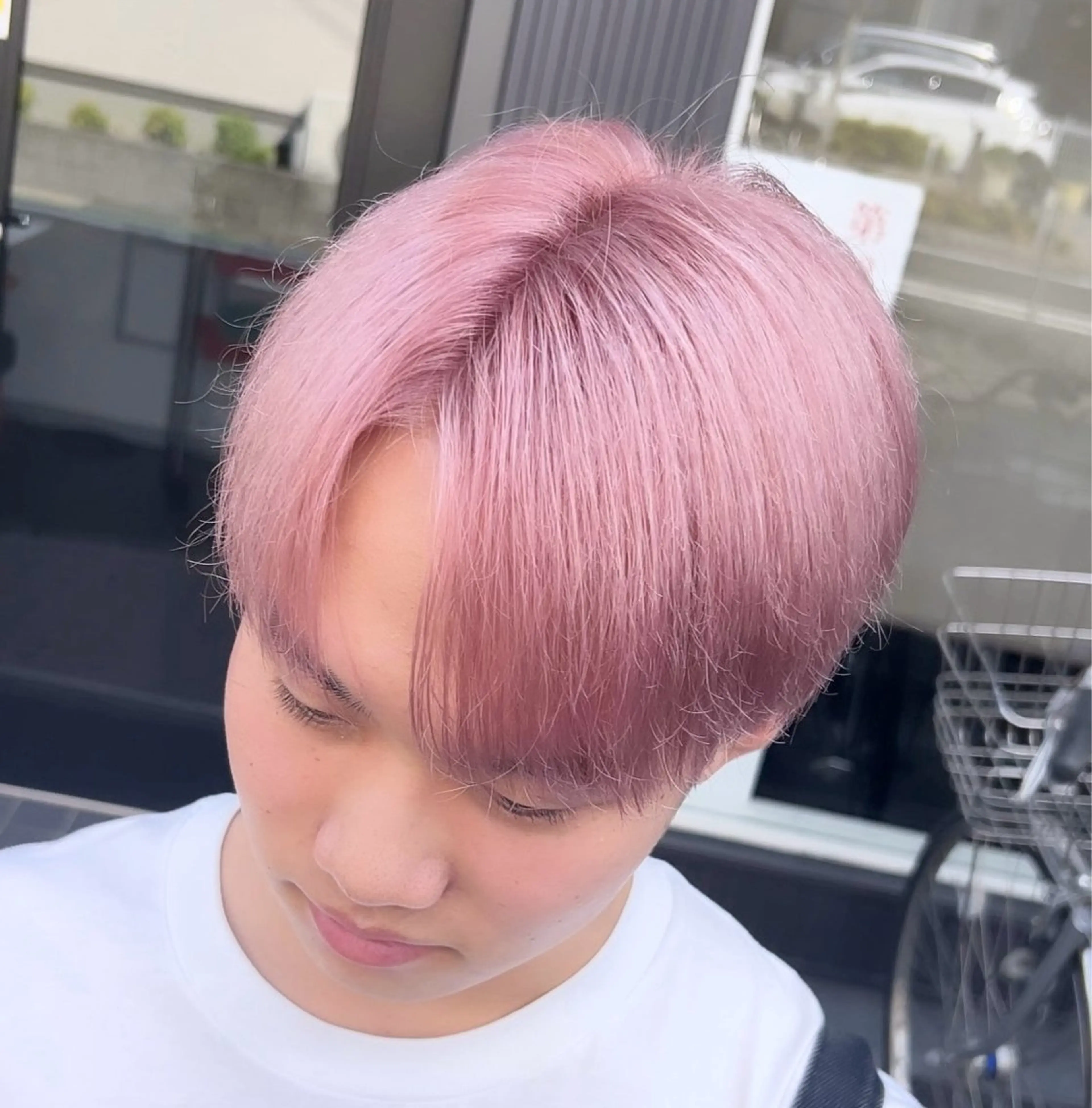 メンズカット＋ブリーチ＋カラー(ケア剤込み、トリートメント要相談)の写真