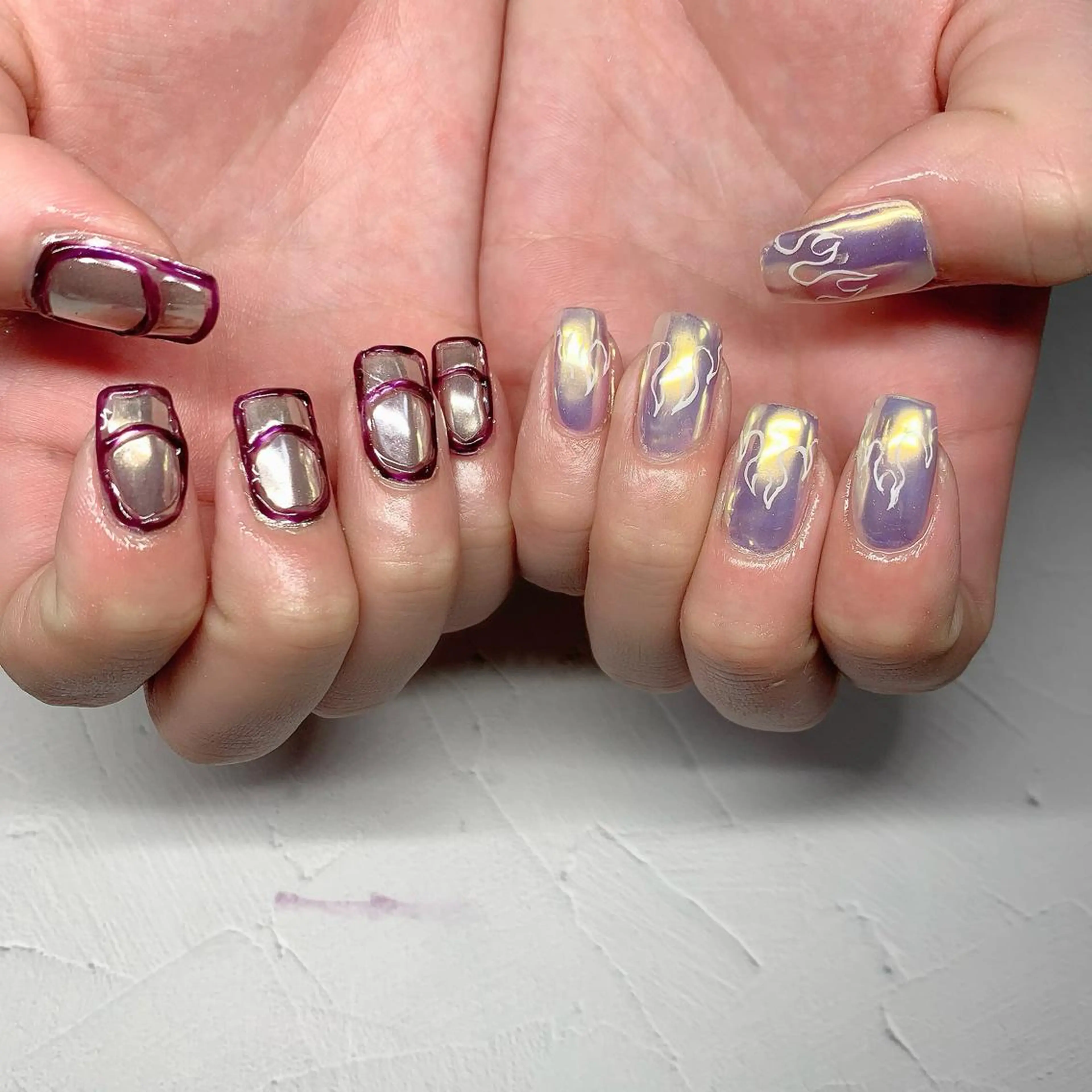 ネイル アートネイル Mellow所属・Mellow Nailのネイルデザイン