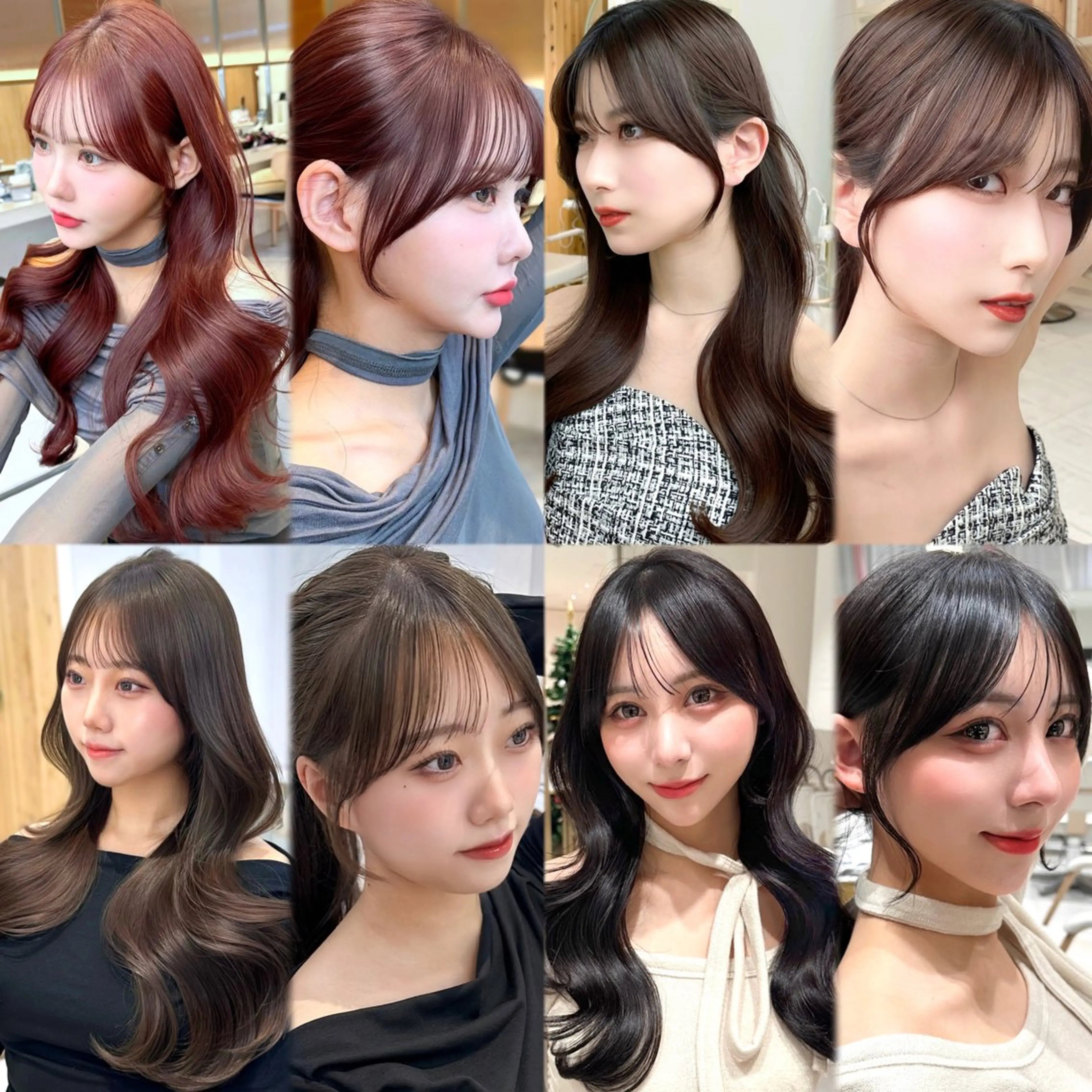 セミロング カラー カット ヘアカラー トリートメント 🇰🇷韓国風くびれ ヘア🇰🇷中村優大のヘアスタイル