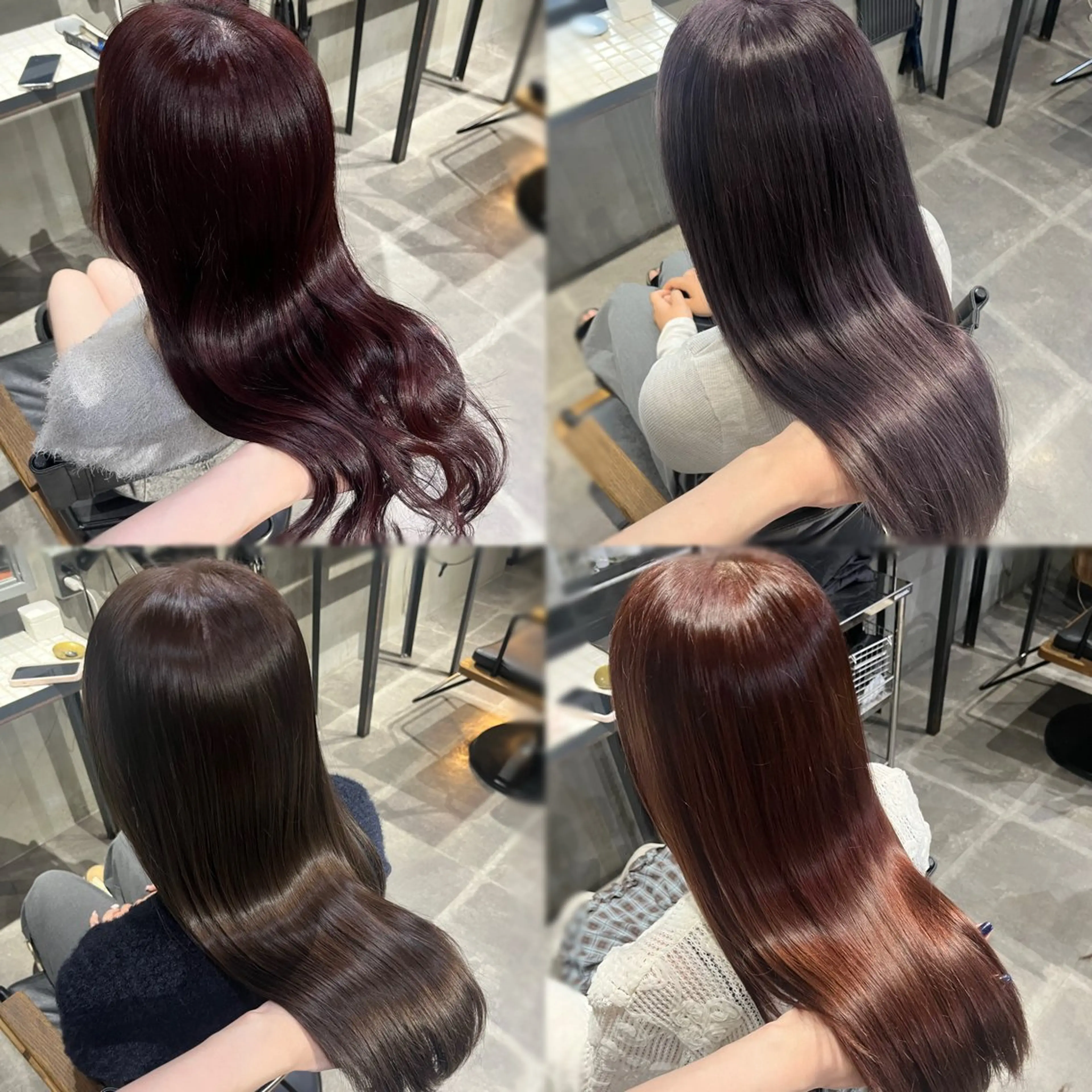 セミロング カラー ヘアカラー トリートメント 🫧透明感カラー🫧 小亀 日菜のヘアスタイル