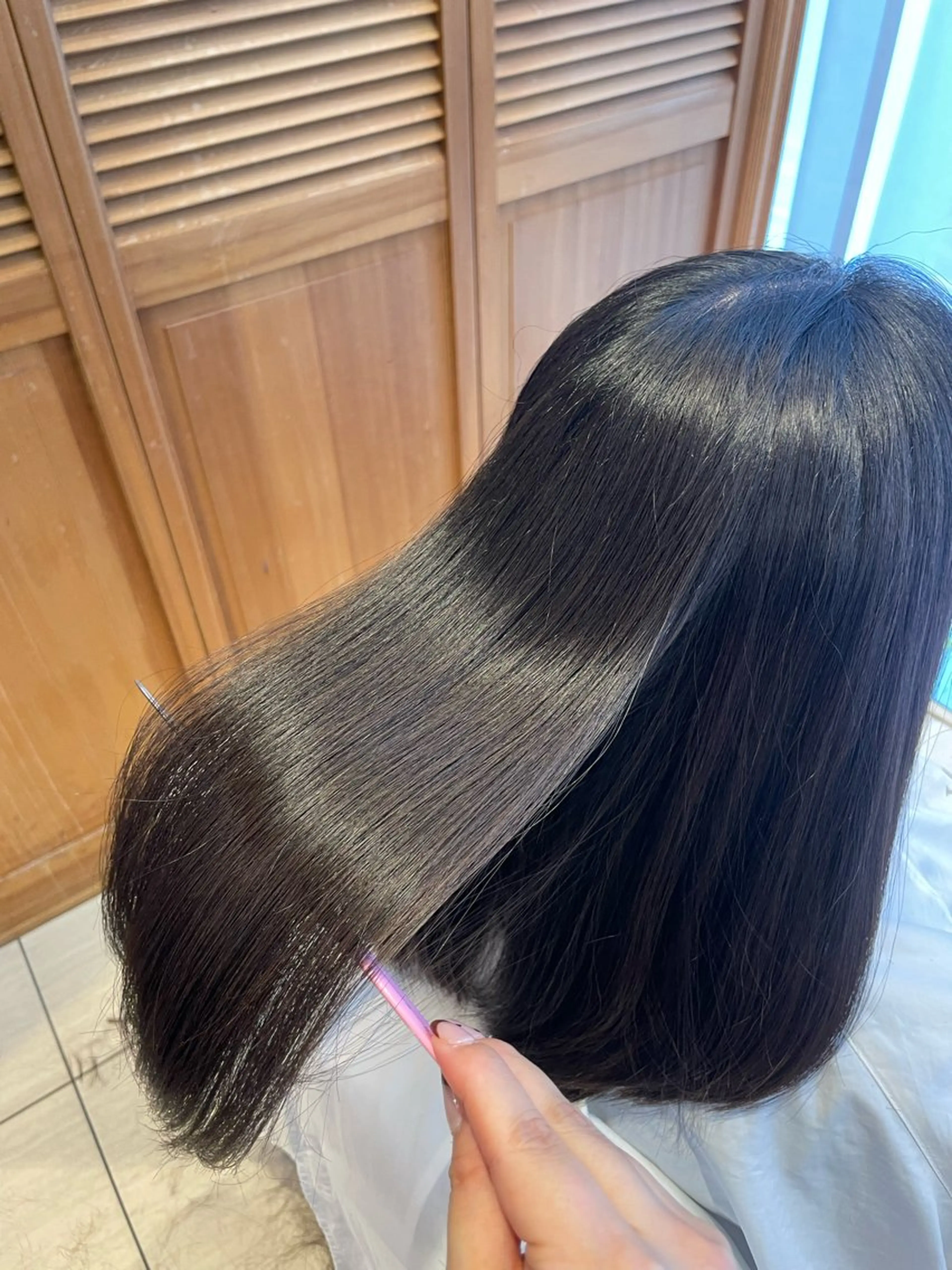 ロング カット トリートメント 今村 南穂のヘアスタイル