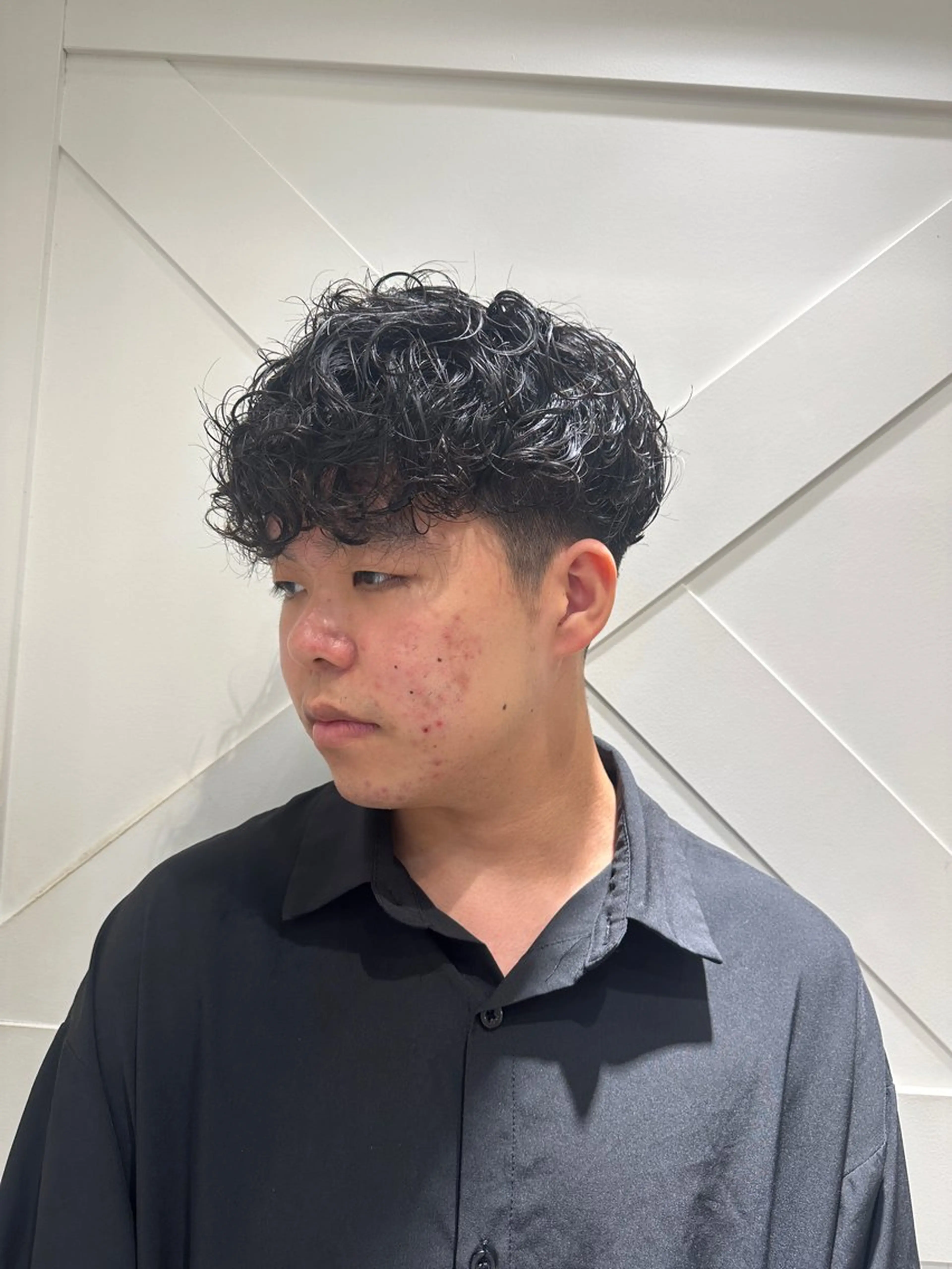 メンズ カット パーマ 🎖️似合わせメンズ パーマ🎖️カネキのヘアスタイル