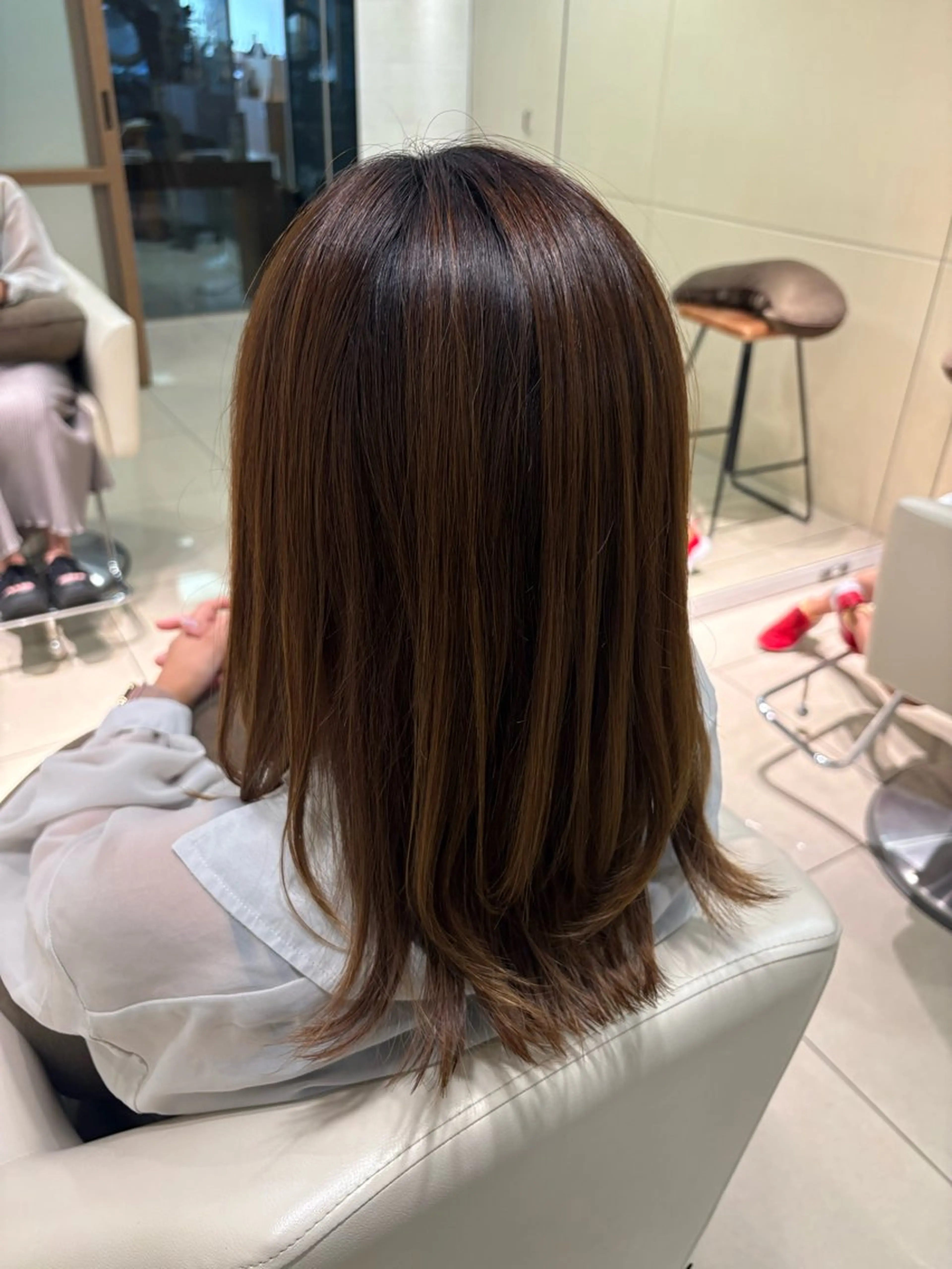 ロング ダブルカラー/透明感 /Hikari💫のヘアスタイル