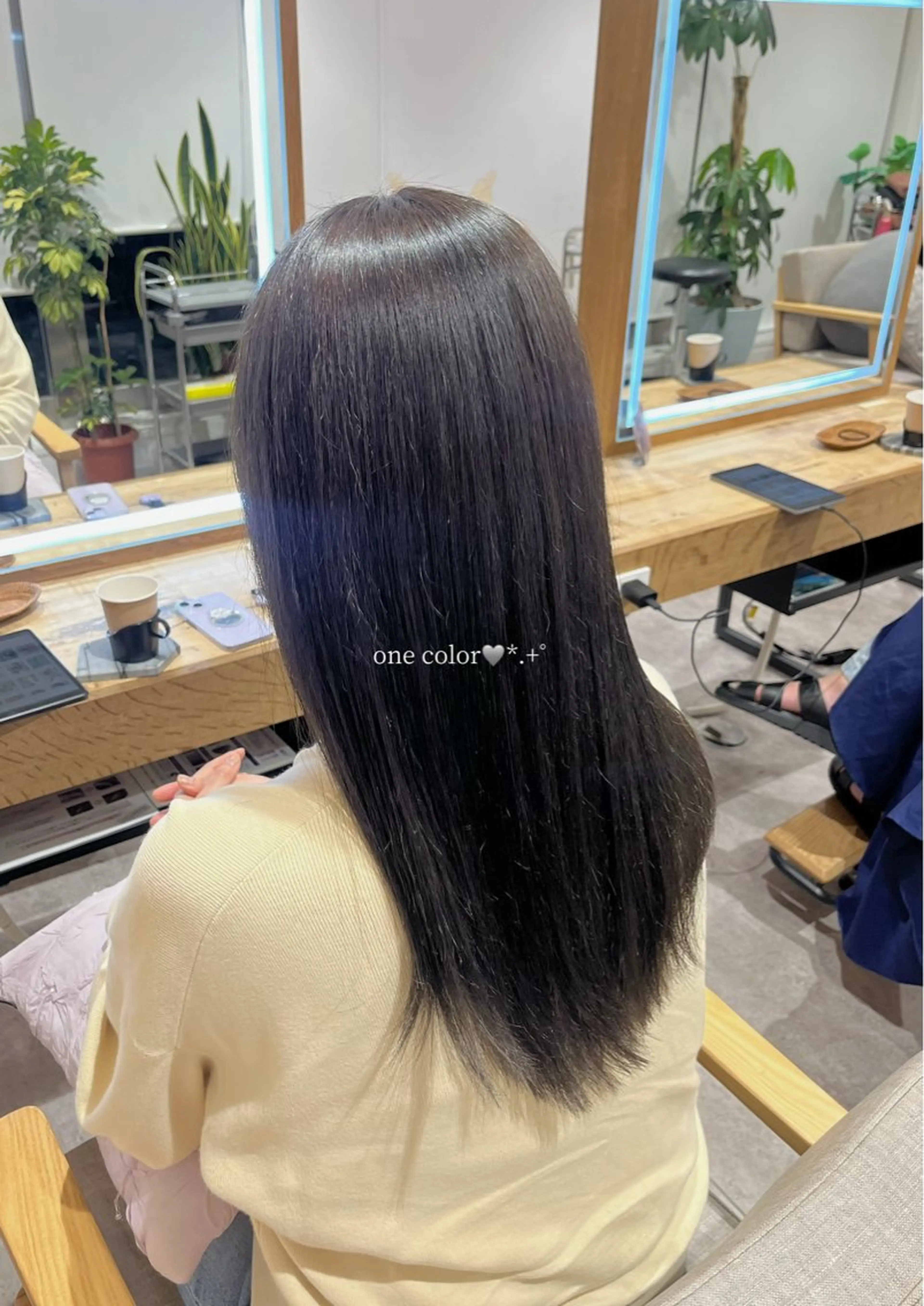 ワンカラー+ハホニコTr🪻の写真