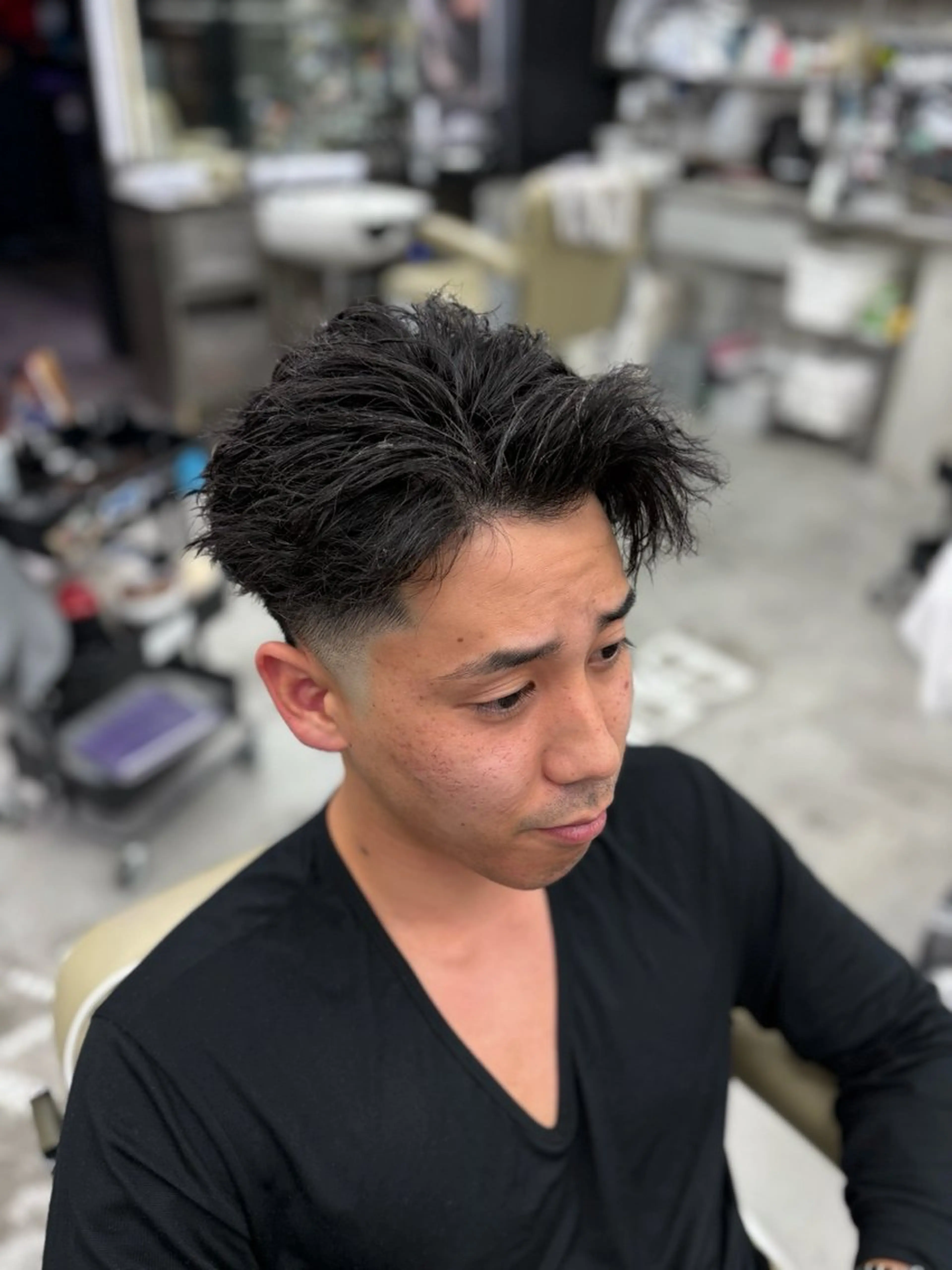 ショート カット パーマ DAMDEE TOKYO所属・🔥メンズ特化🔥 平田　能基のヘアスタイル