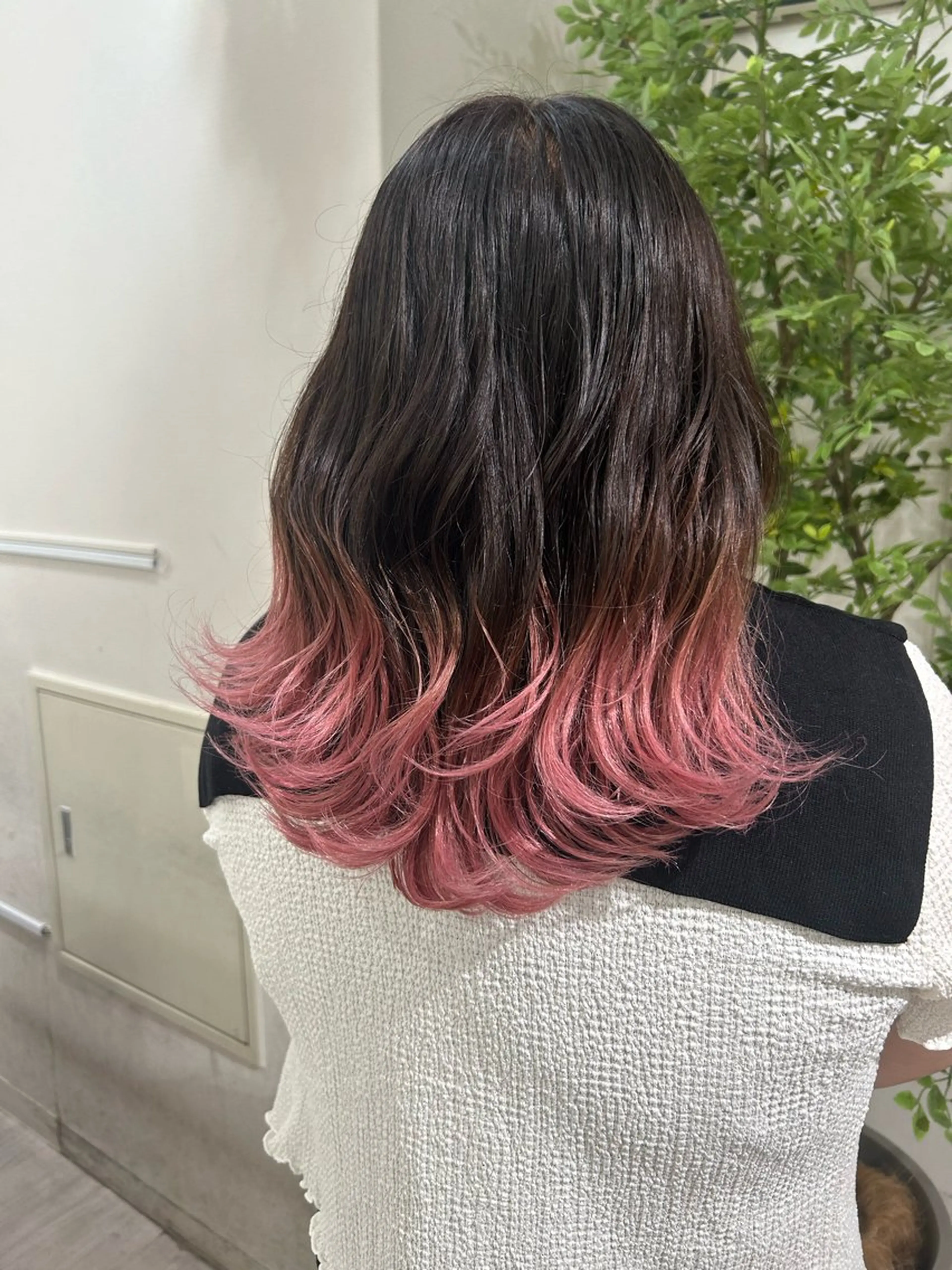 ミディアム カラー ヘアカラー トリートメント 🧸MAKOTO🧸 ✂︎💚Rico💚のヘアスタイル