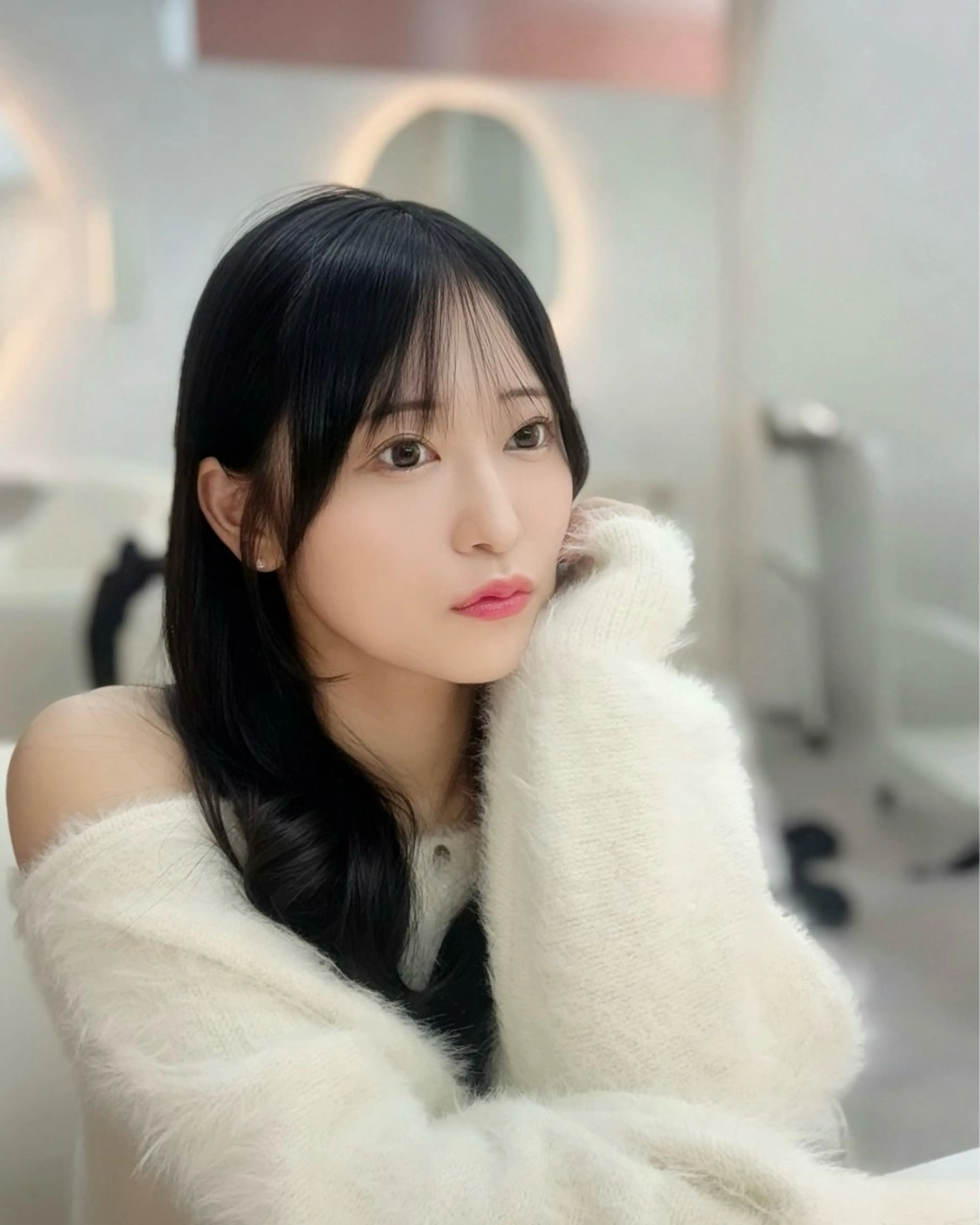 セミロング カット ヘアカラー トリートメント 倉林隆一🐈 ダブルカラー/艶髪のヘアスタイル