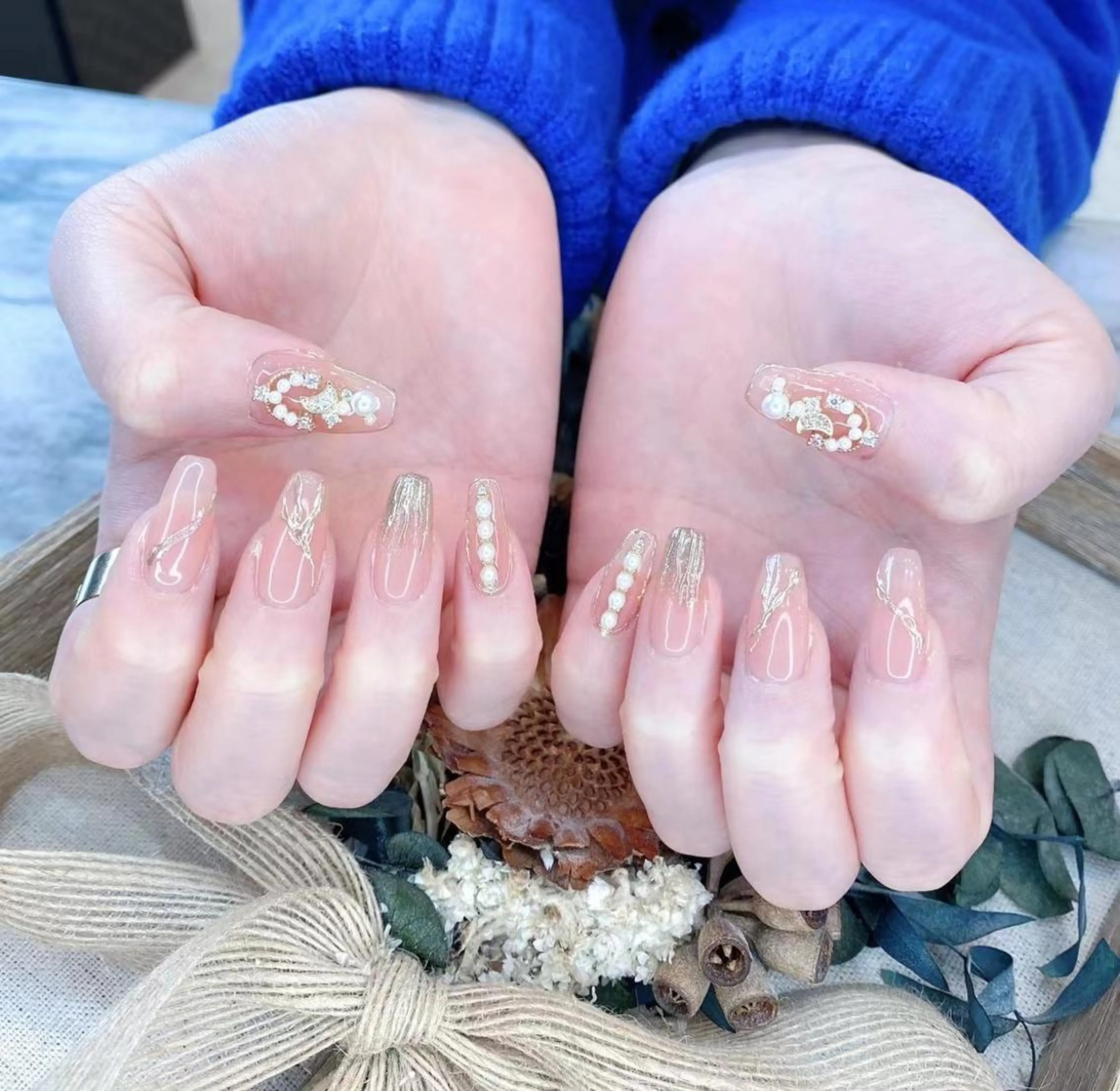 ネイル ミラーネイル Babarla Nailのネイルデザイン