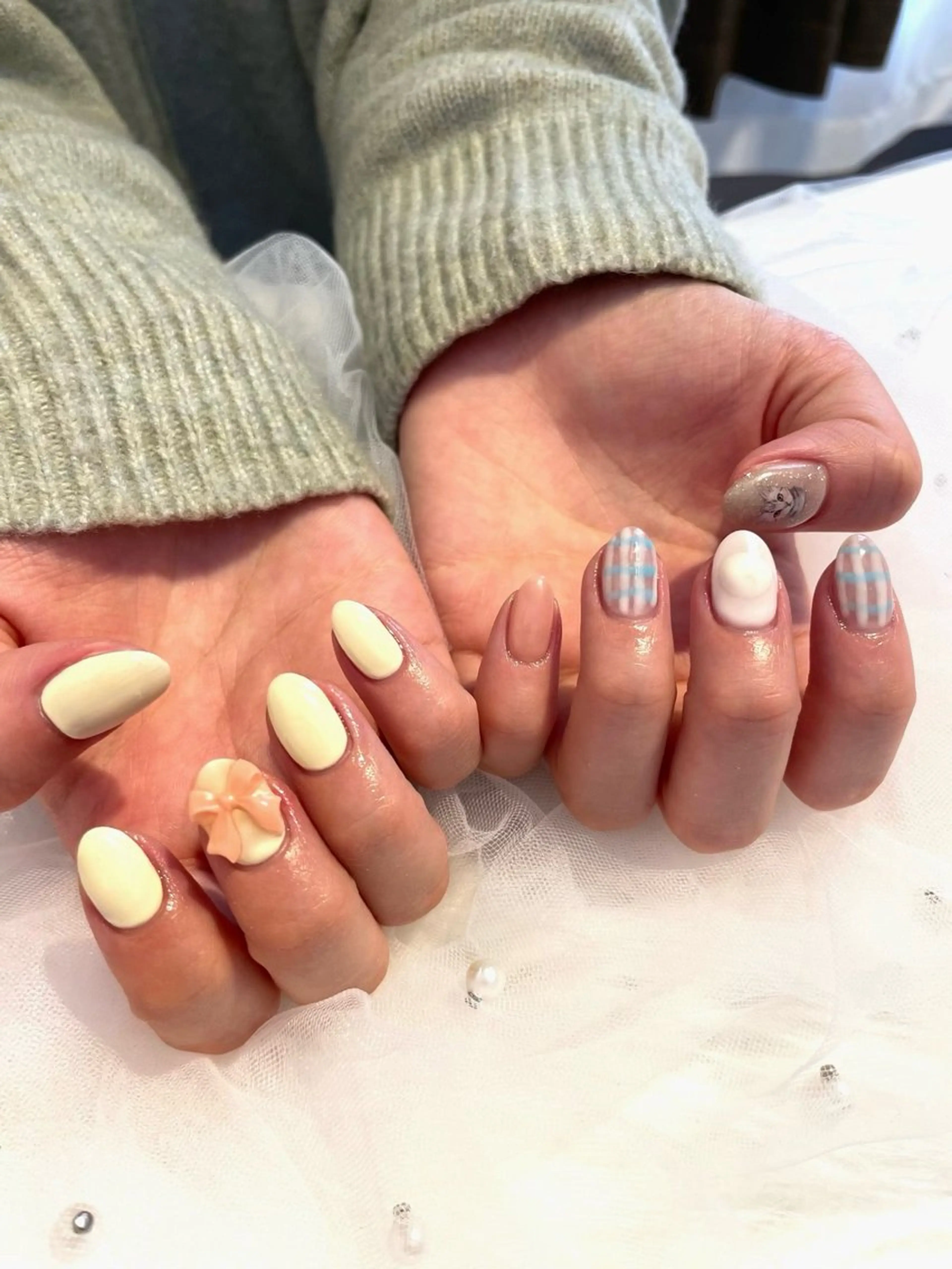 ネイル ハンドネイル SARASA♡ Nanakoのネイルデザイン