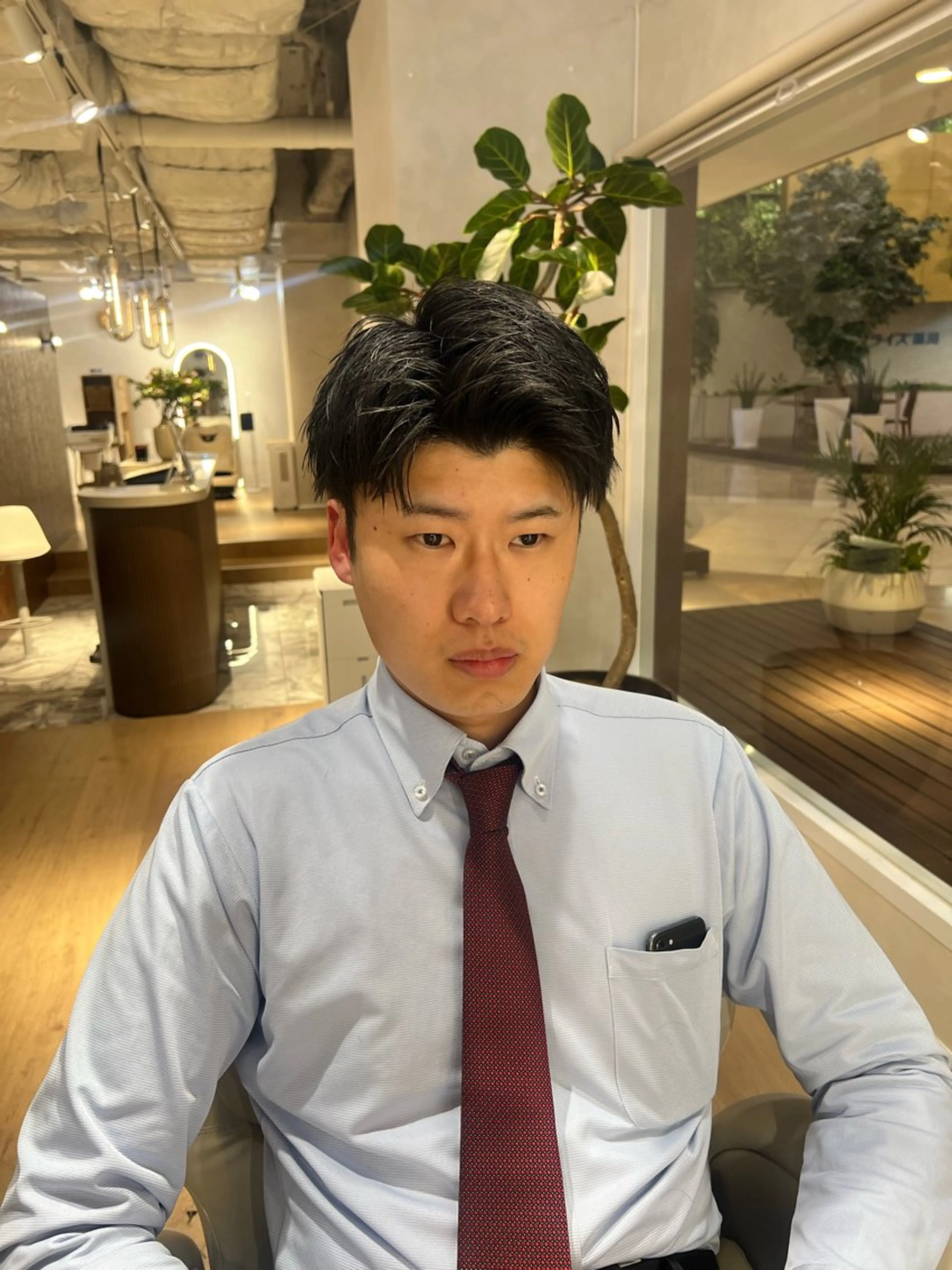 ショート メンズ カット unopulir Vamos店所属・梅田茶屋町メンズ 専門美容師 山元一平のヘアスタイル