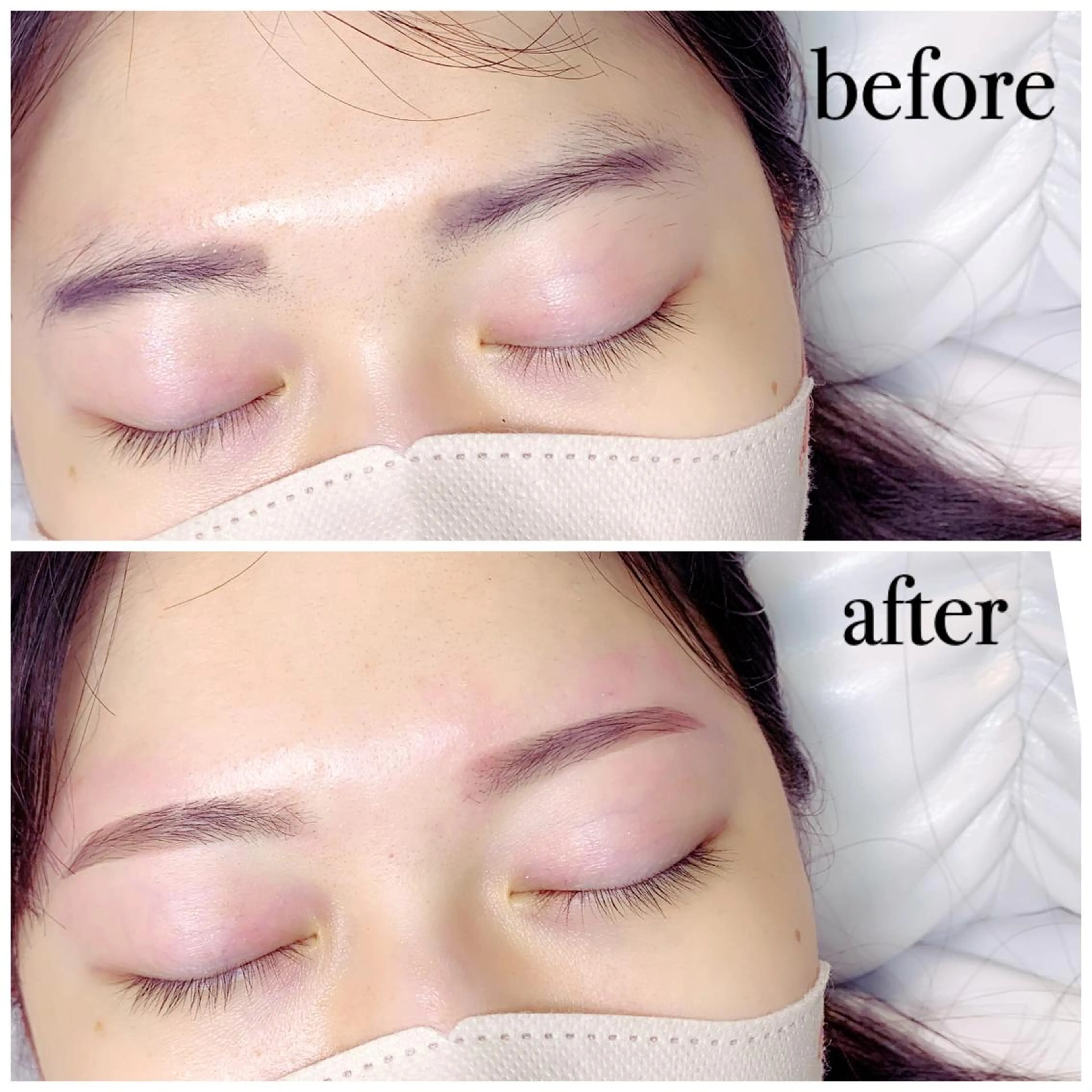 アイブロウ 眉毛ワックス脱毛 まつげパーマと眉毛の専門店L’iri me調布店所属・L’iri me ABEのマツエク・マツパデザイン