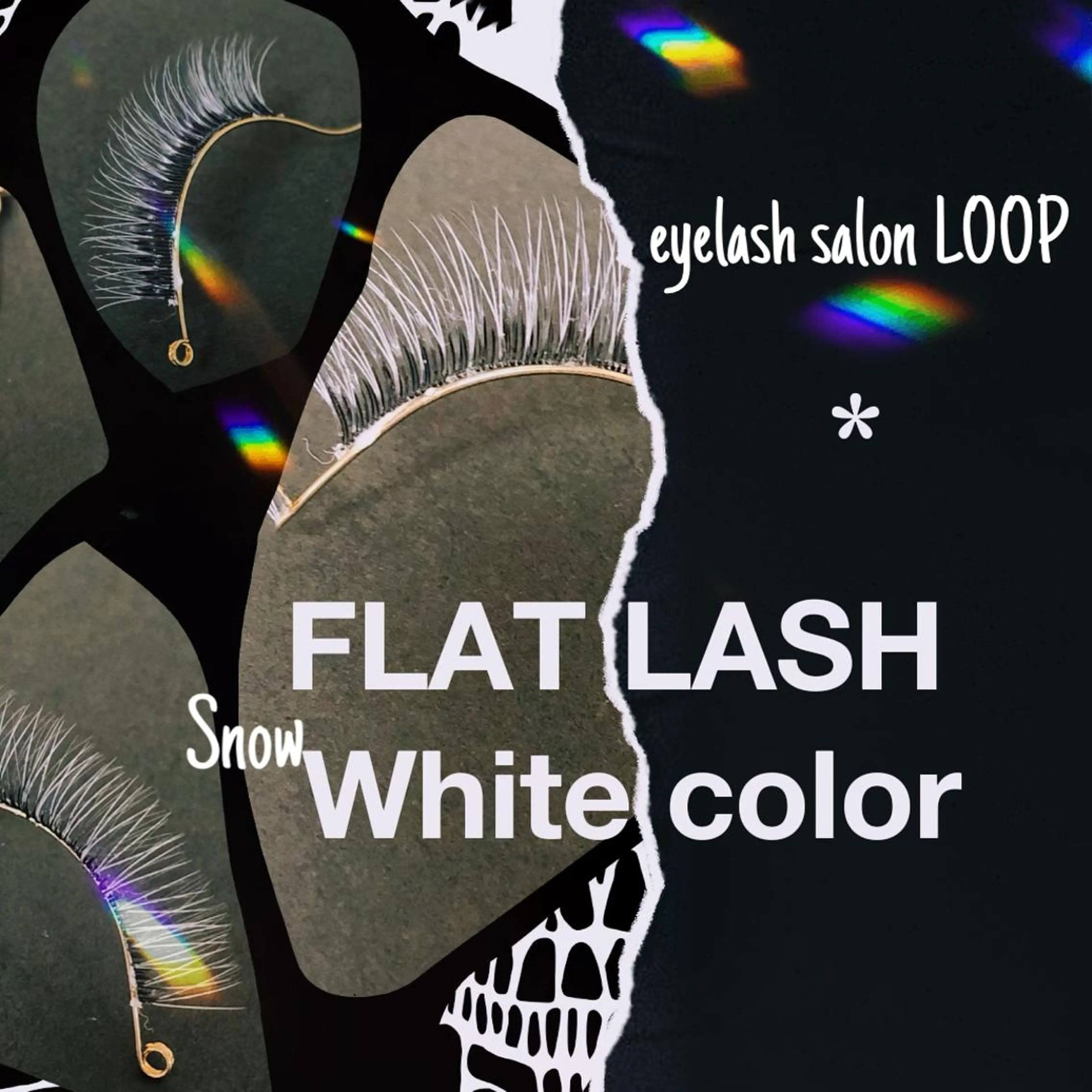 カラー メンズ マツエク・マツパ アイブロウ 眉カラー フラットラッシュ eyelash salonLoopꨄのマツエク・マツパデザイン