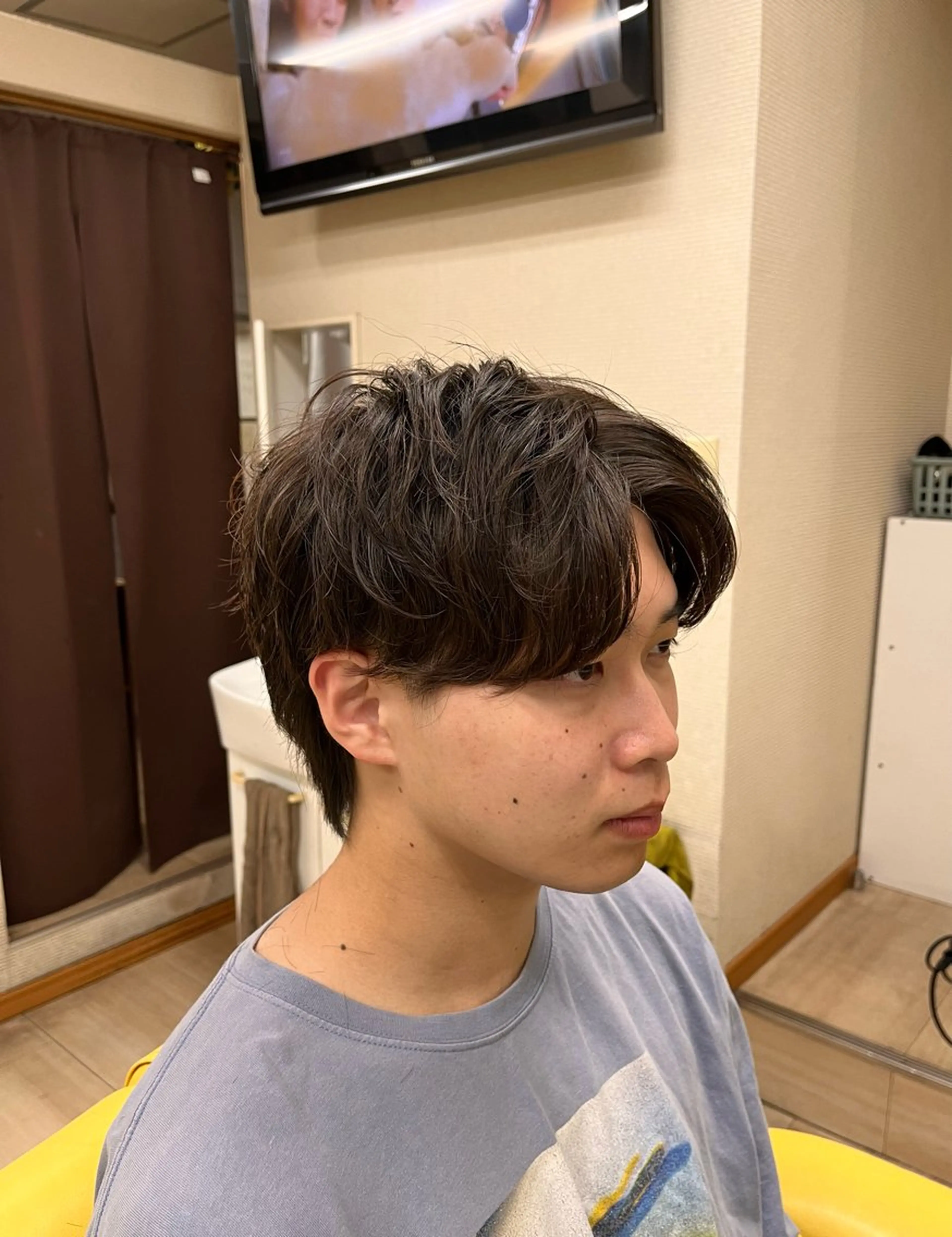 ショート メンズヘアササキ チバのヘアスタイル