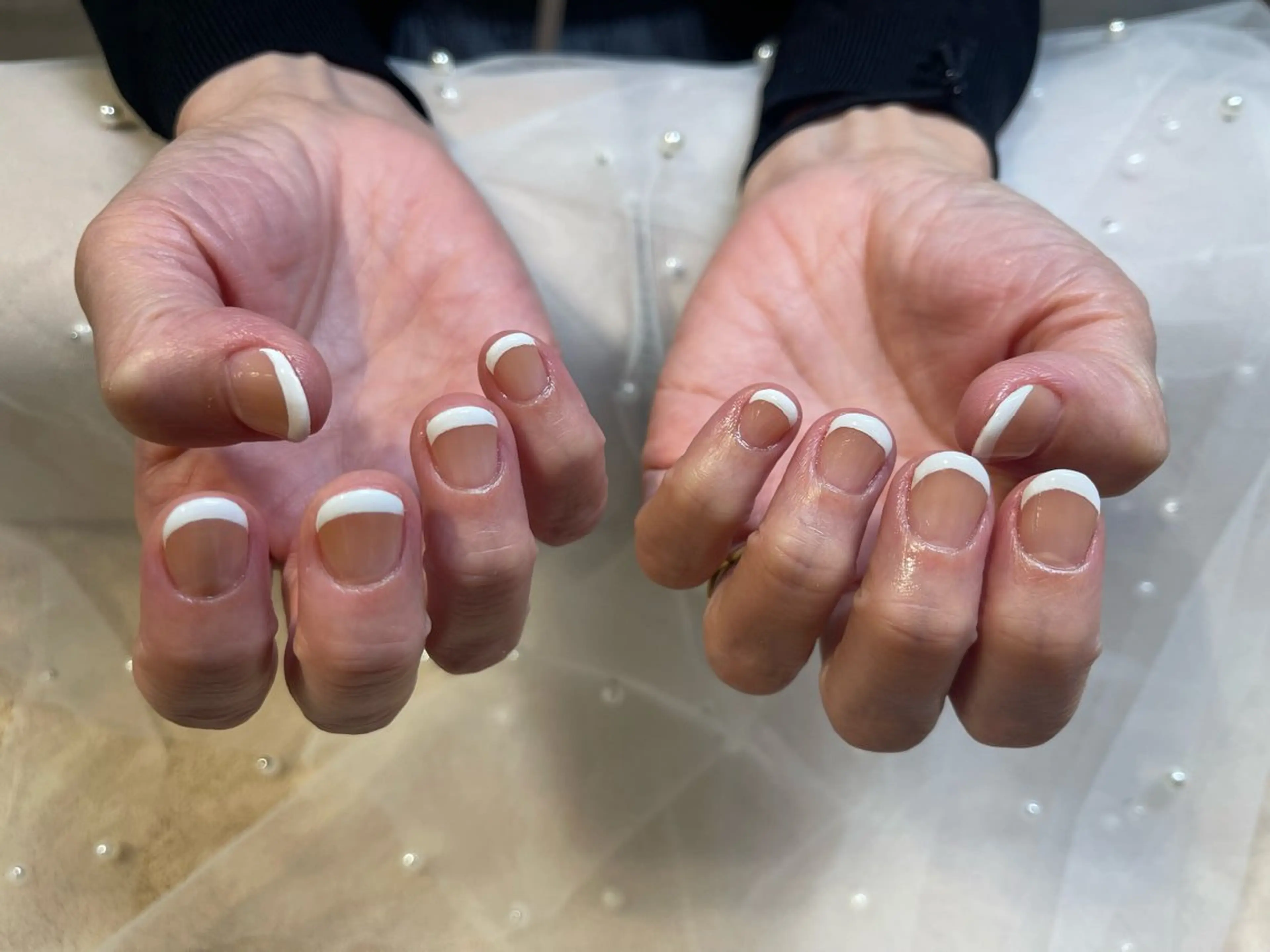 ネイル フレンチネイル ハンドネイル i. ayakaのネイルデザイン