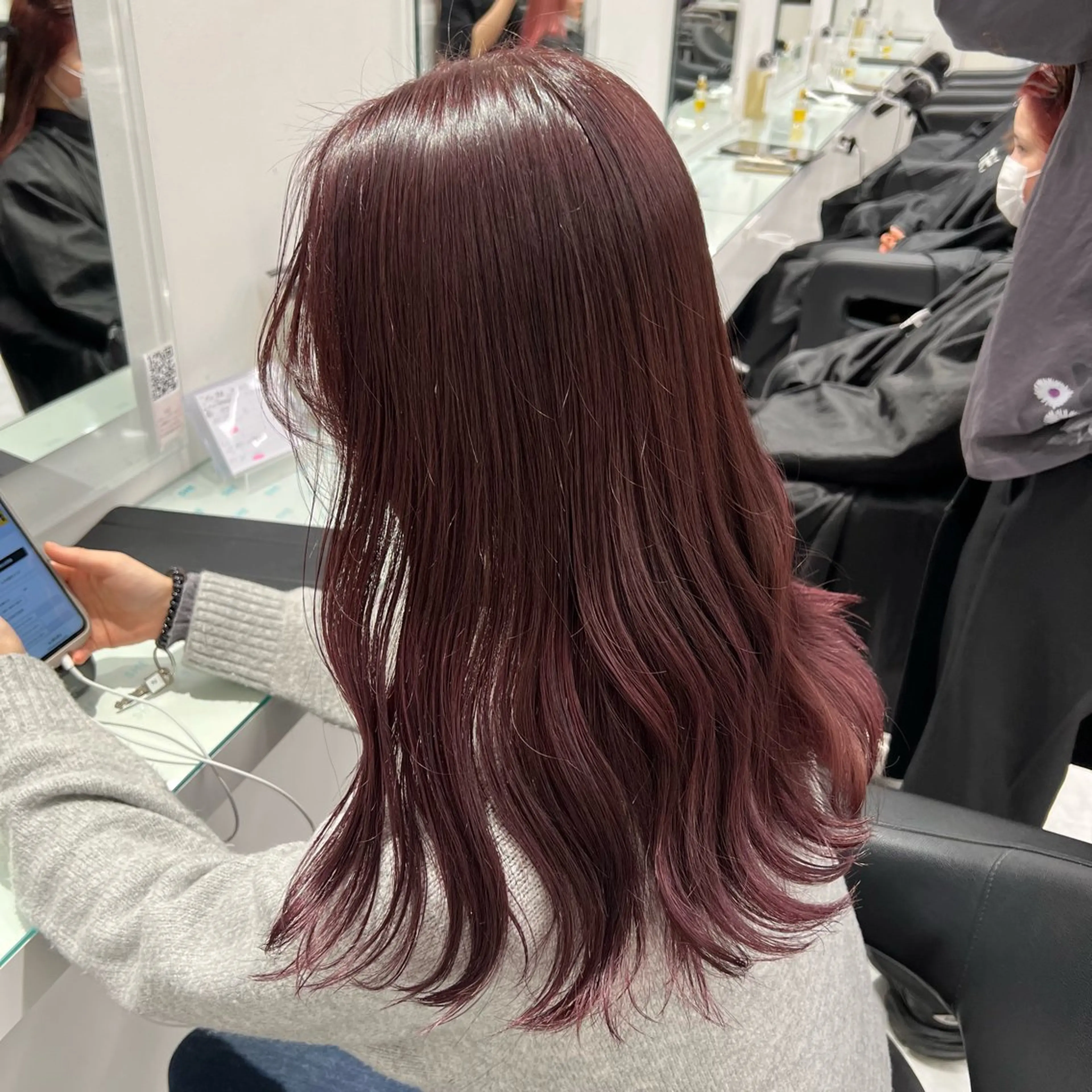 ロング カラー ヘアアレンジ 井上 凜太郎のヘアスタイル