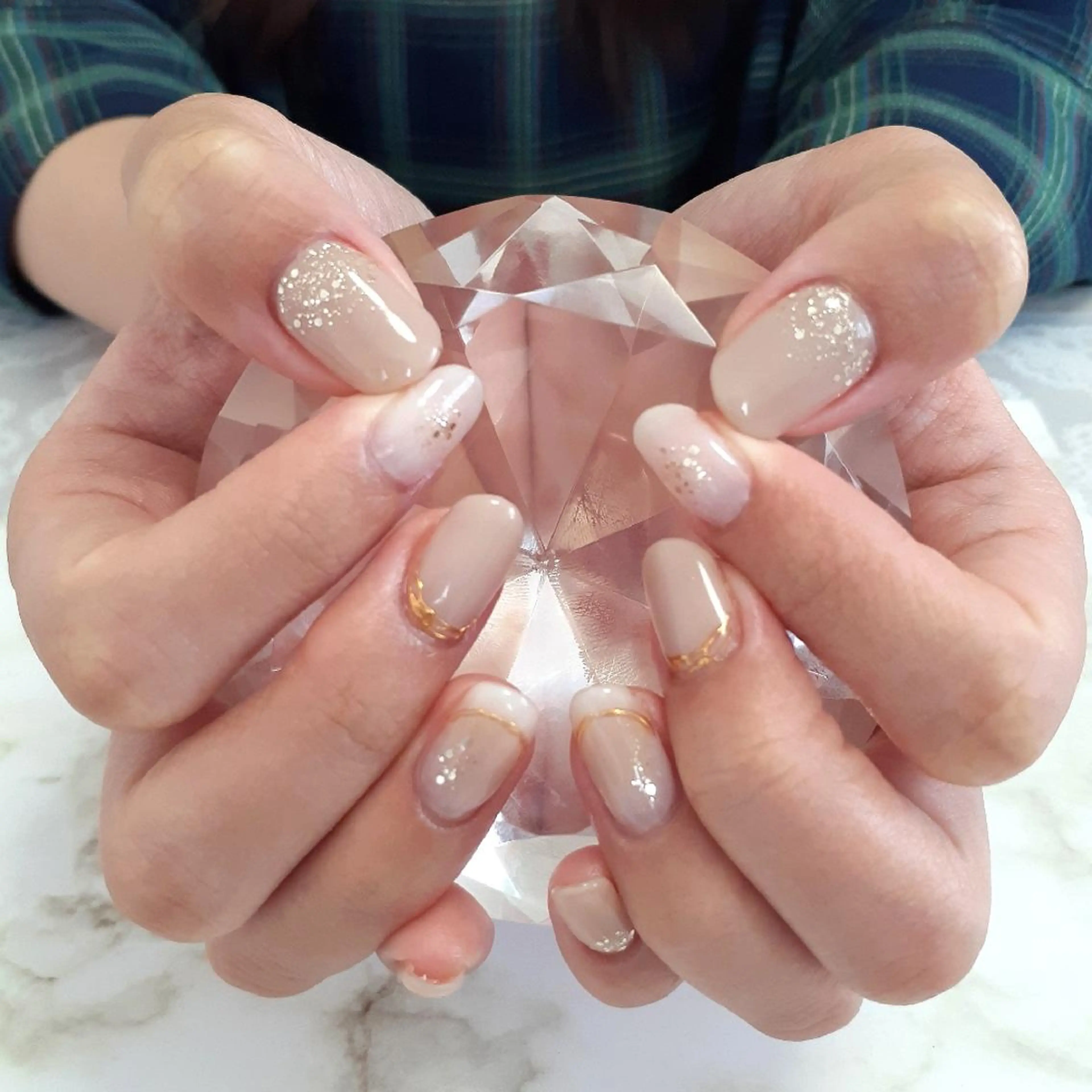 ネイル オフィスネイル ハンドネイル 池元 真由美のネイルデザイン