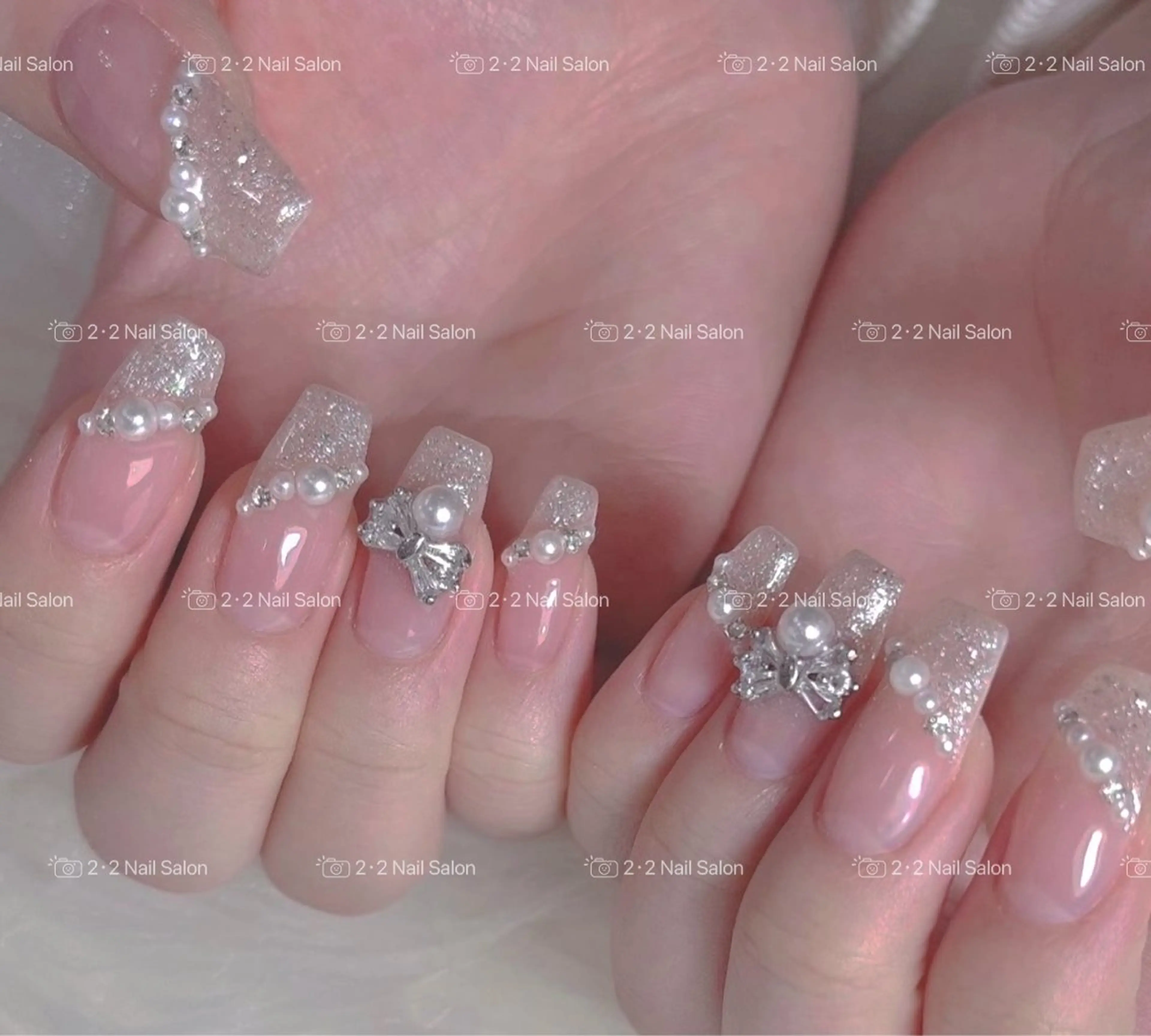 ネイル アートネイル ハンドネイル 🦋y y Nail 🤍のネイルデザイン